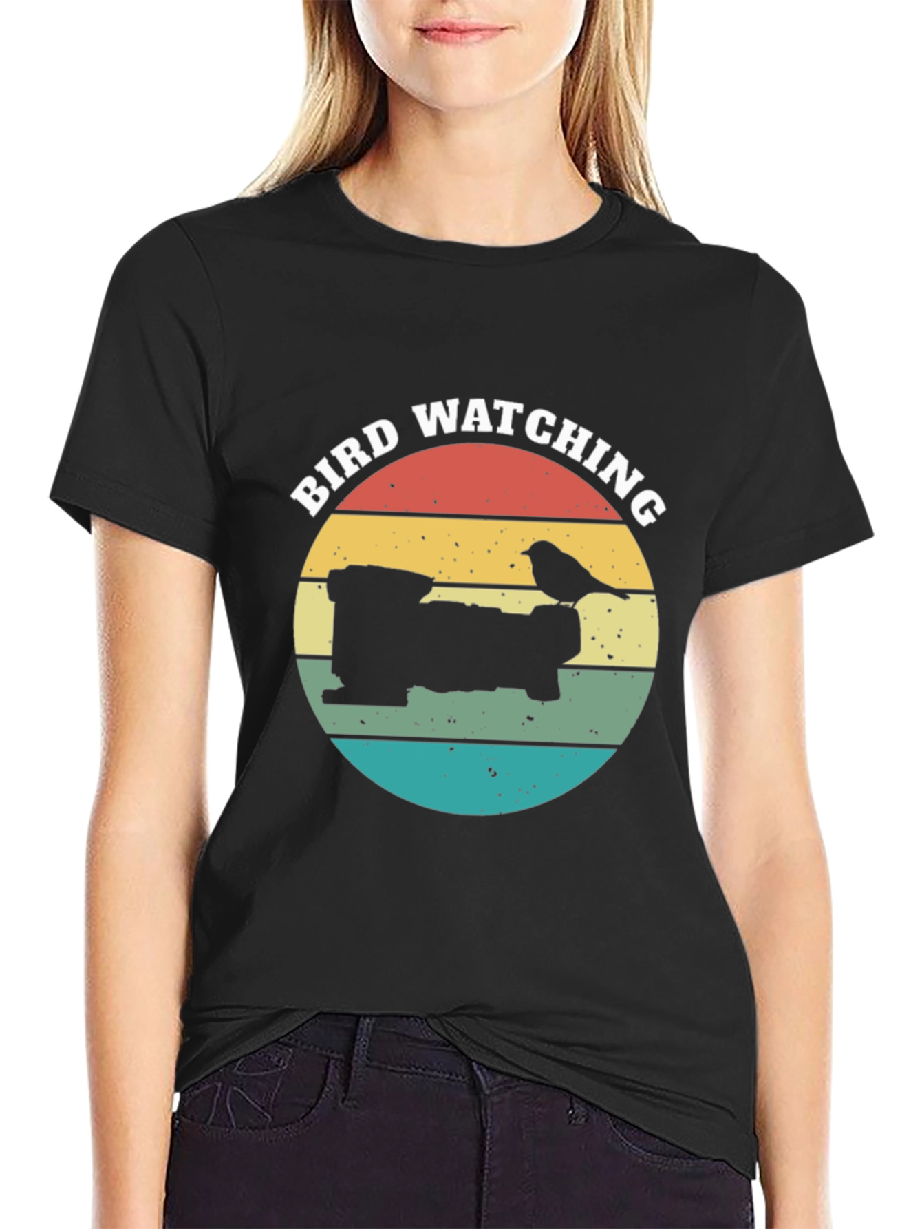 Bird Watching Retro T-Shirt