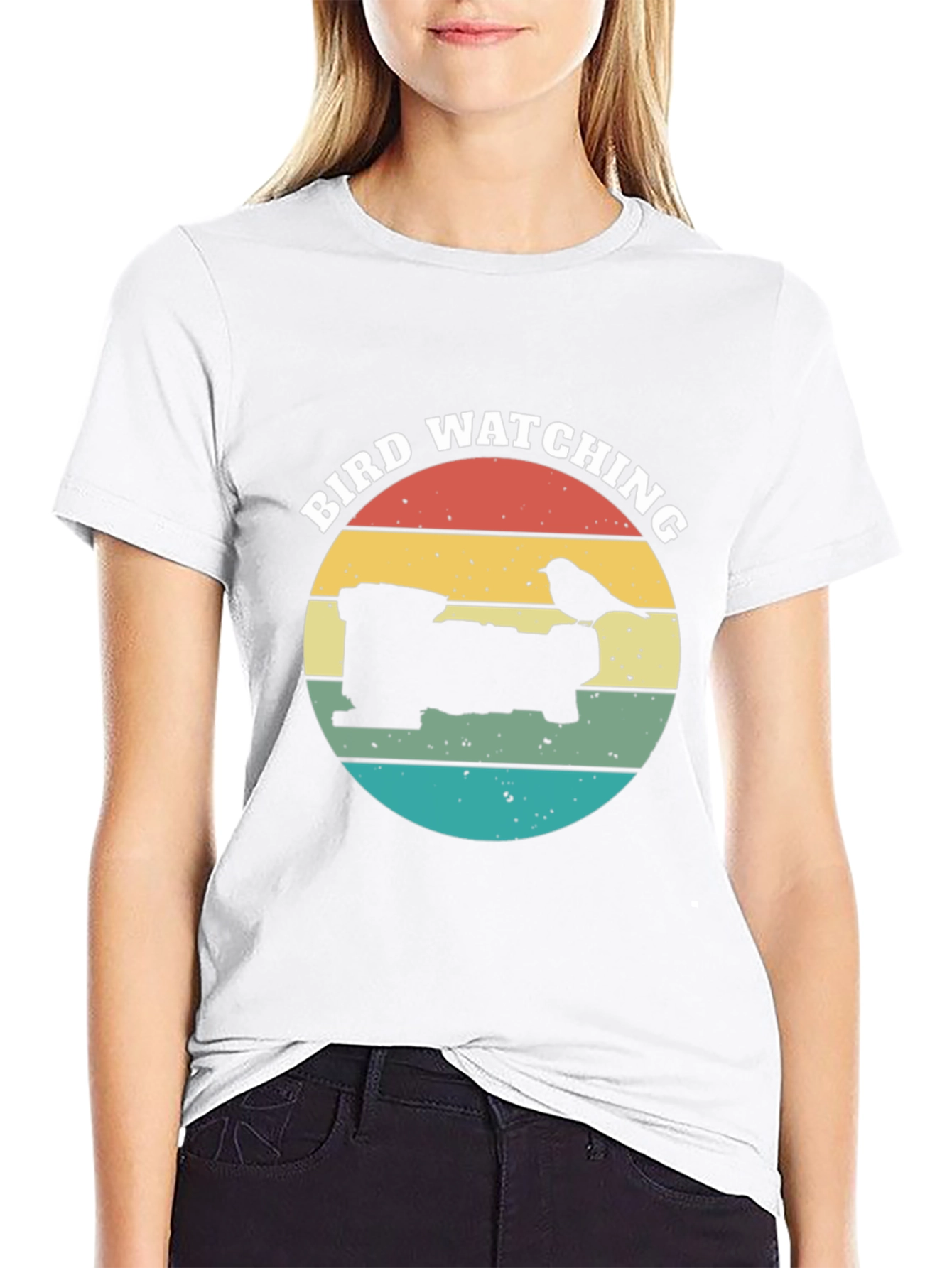 Bird Watching Retro T-Shirt
