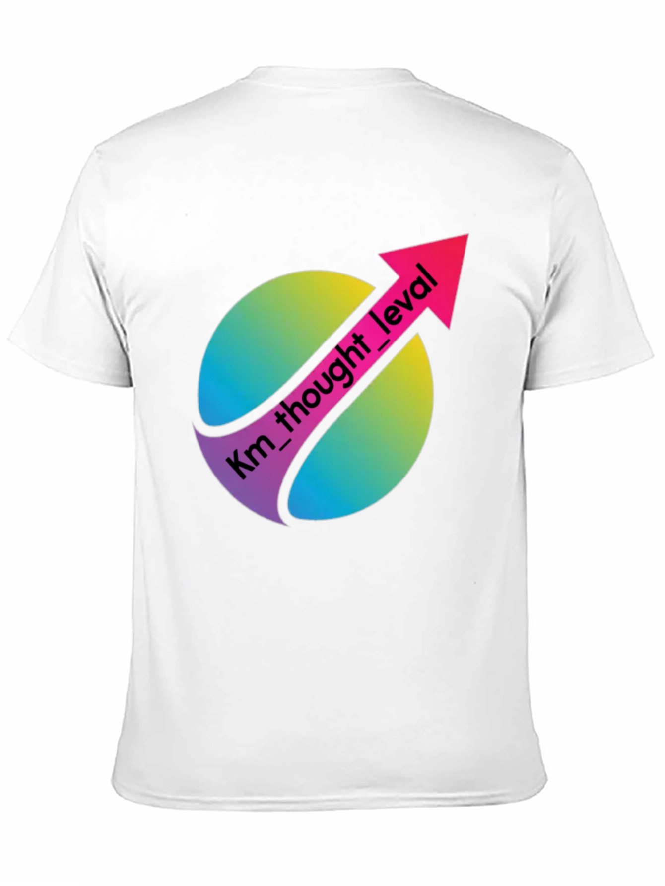 Km Thought Level Black Graphic T-Shirt