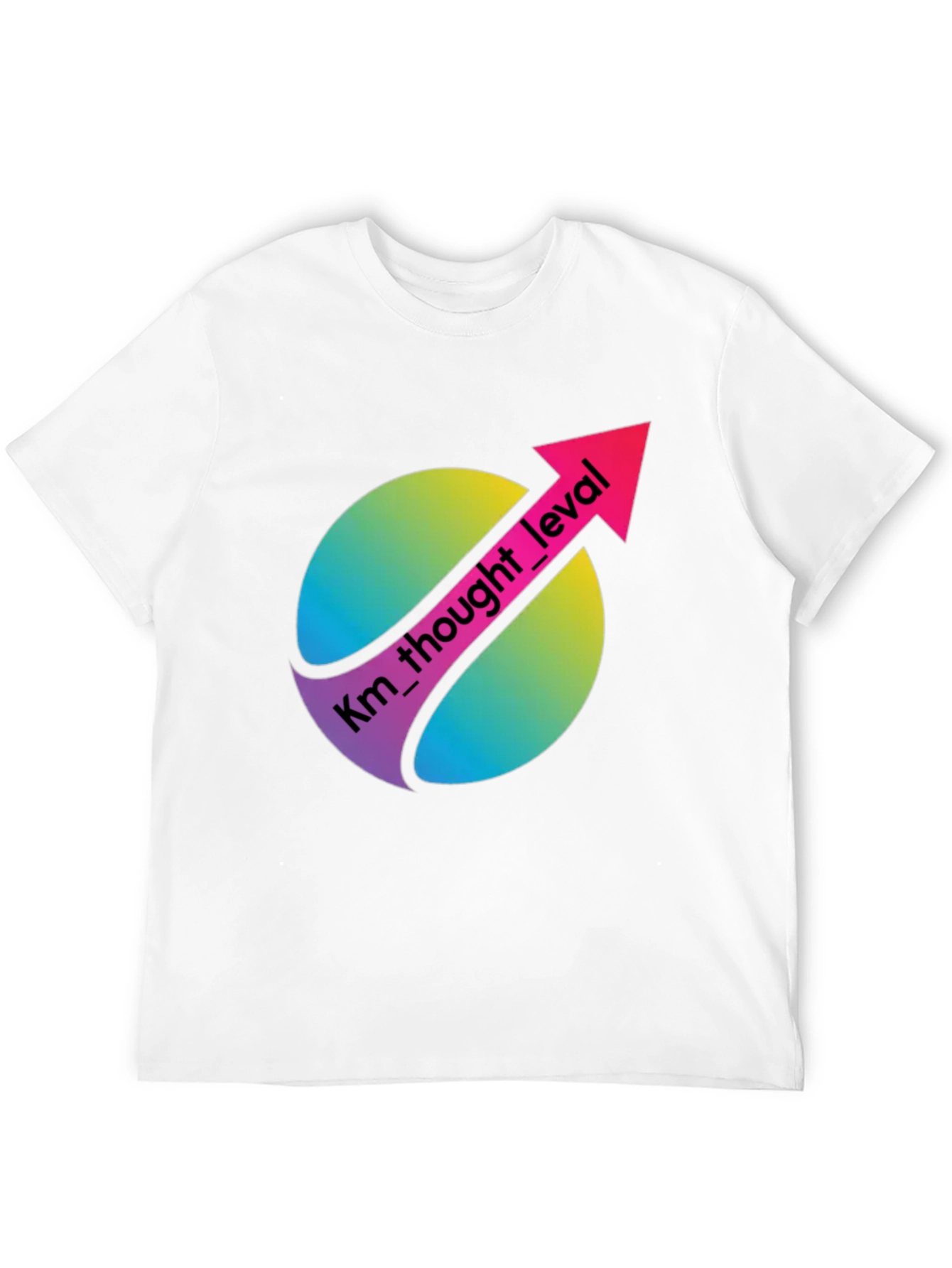 Km Thought Level Black Graphic T-Shirt