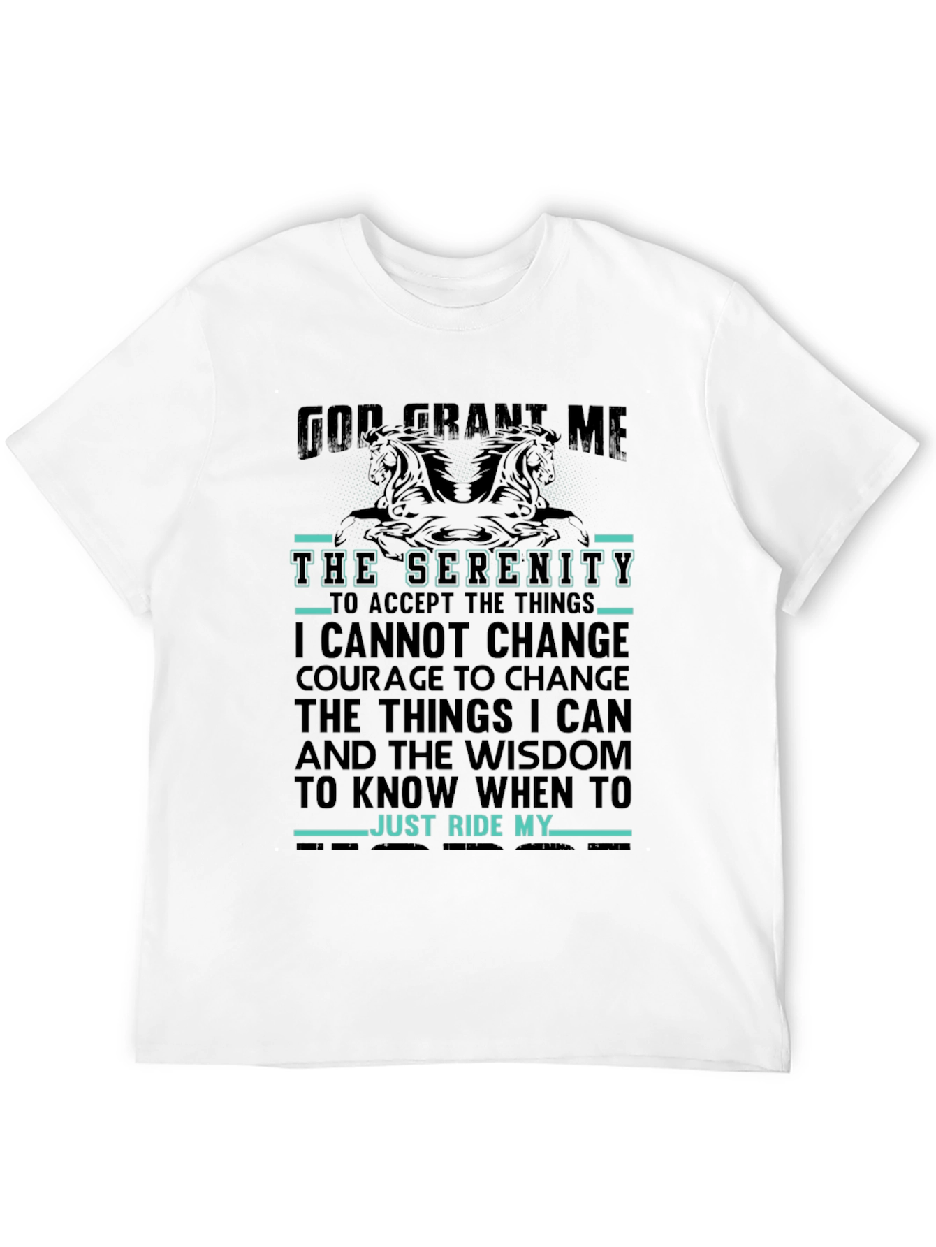 God Grant Me Serenity Graphic Tee