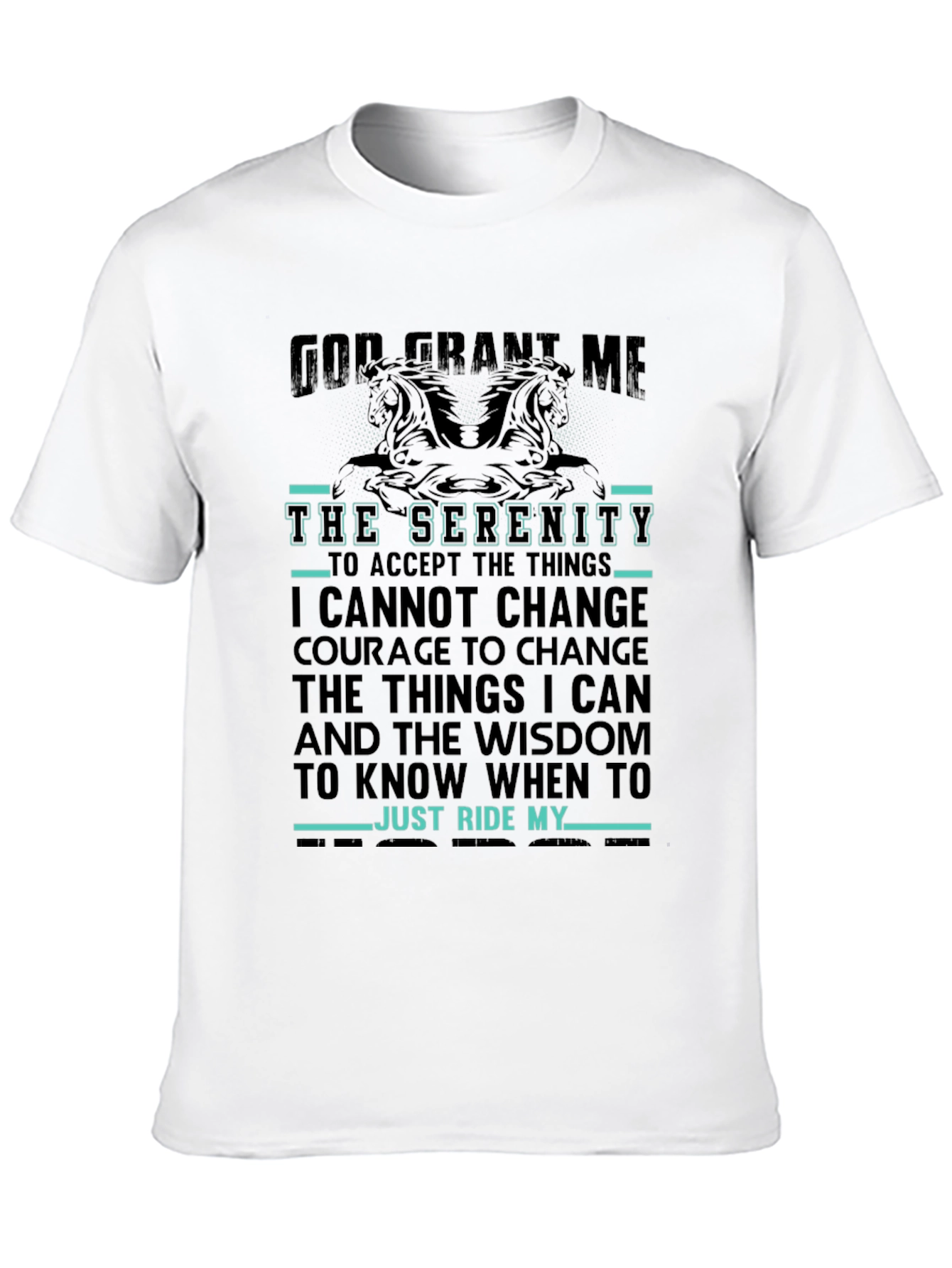 God Grant Me Serenity Graphic Tee
