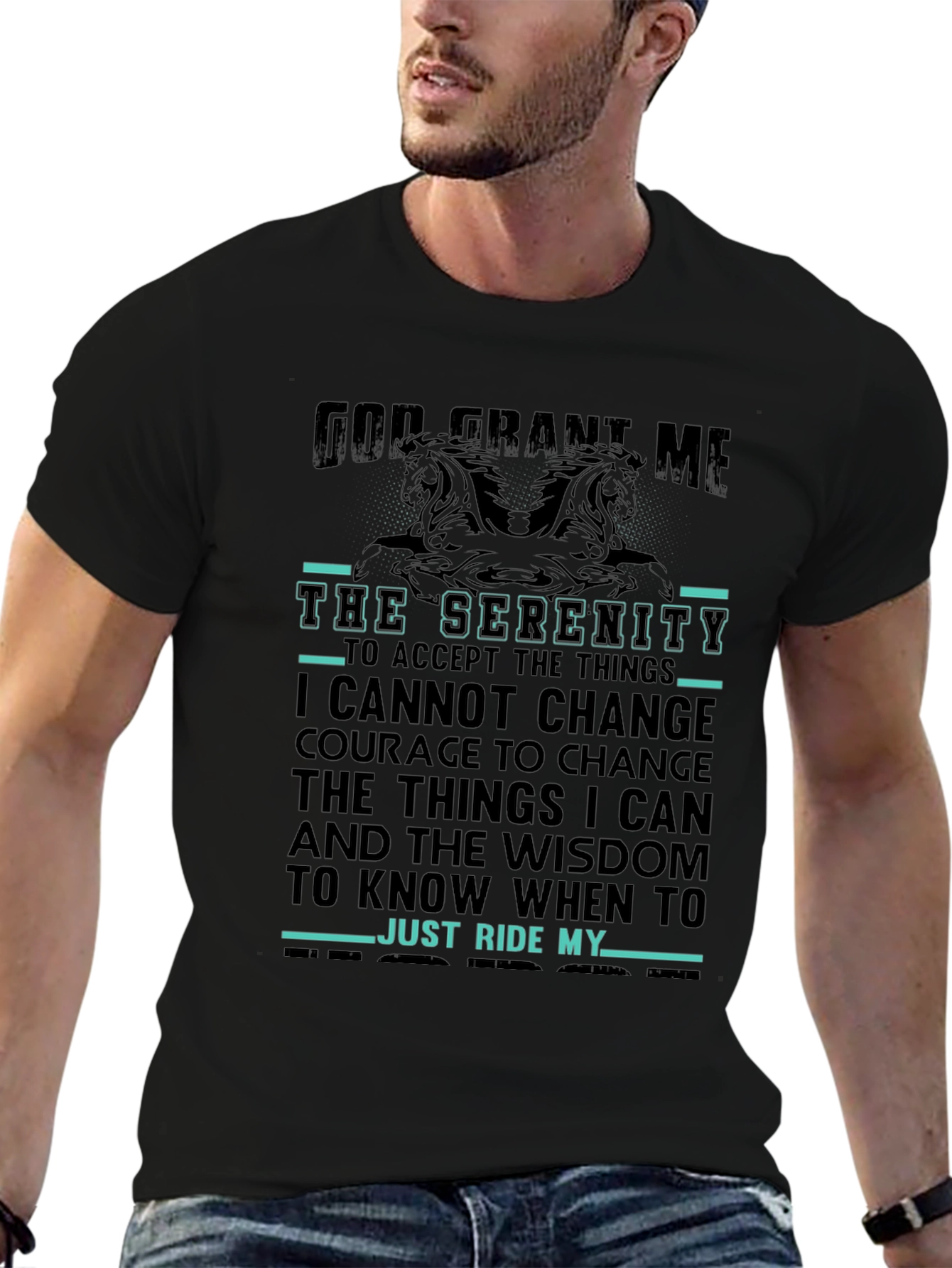 God Grant Me Serenity Graphic Tee