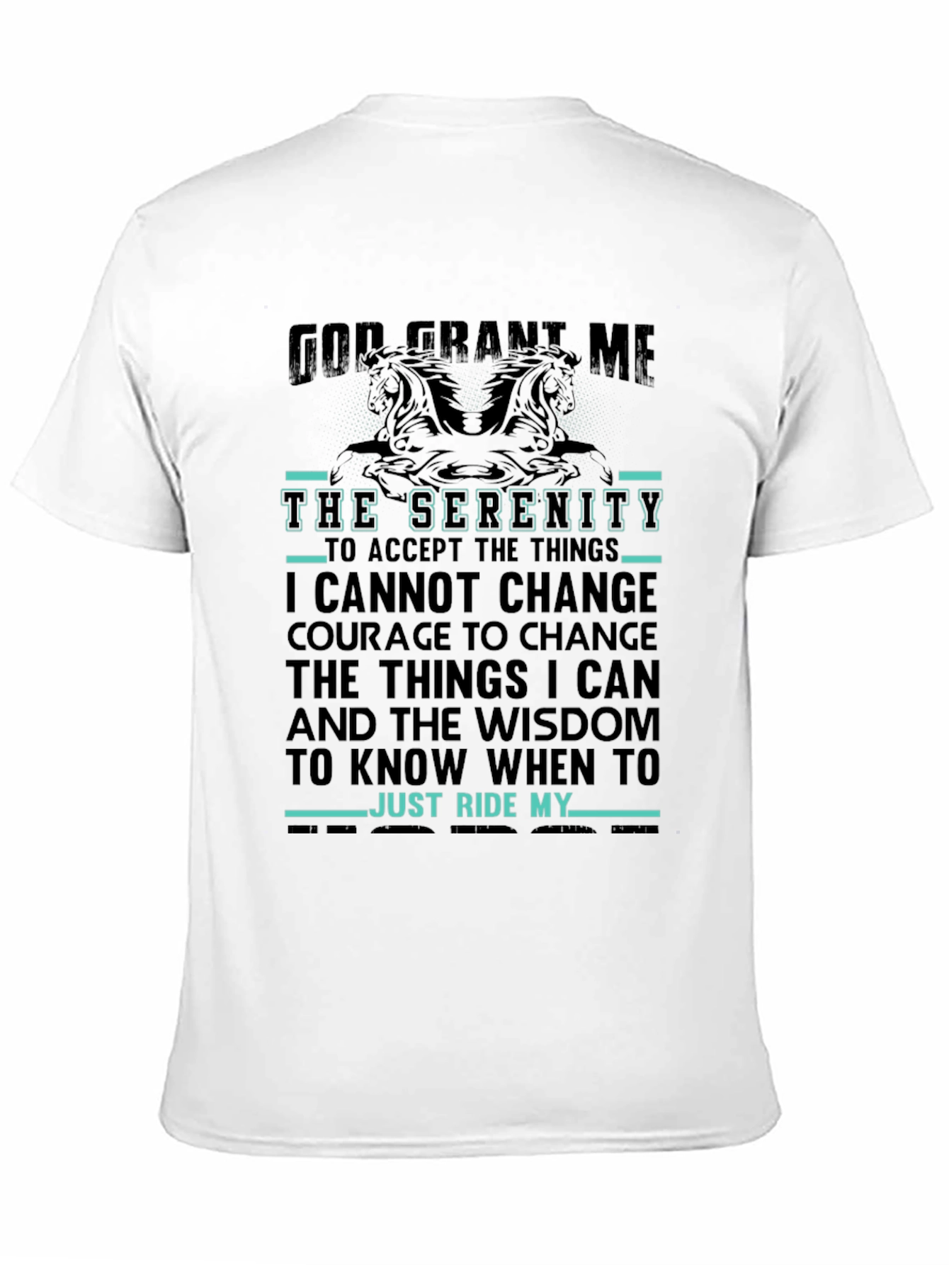 God Grant Me Serenity Graphic Tee