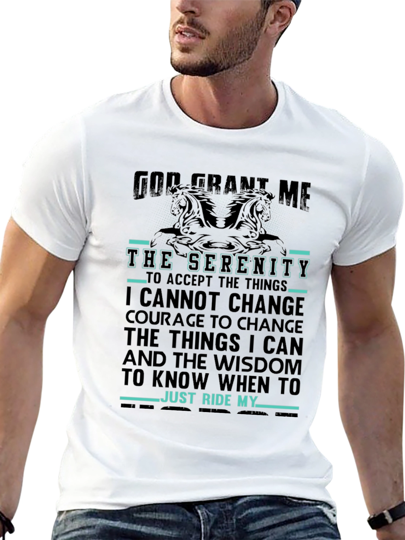 God Grant Me Serenity Graphic Tee
