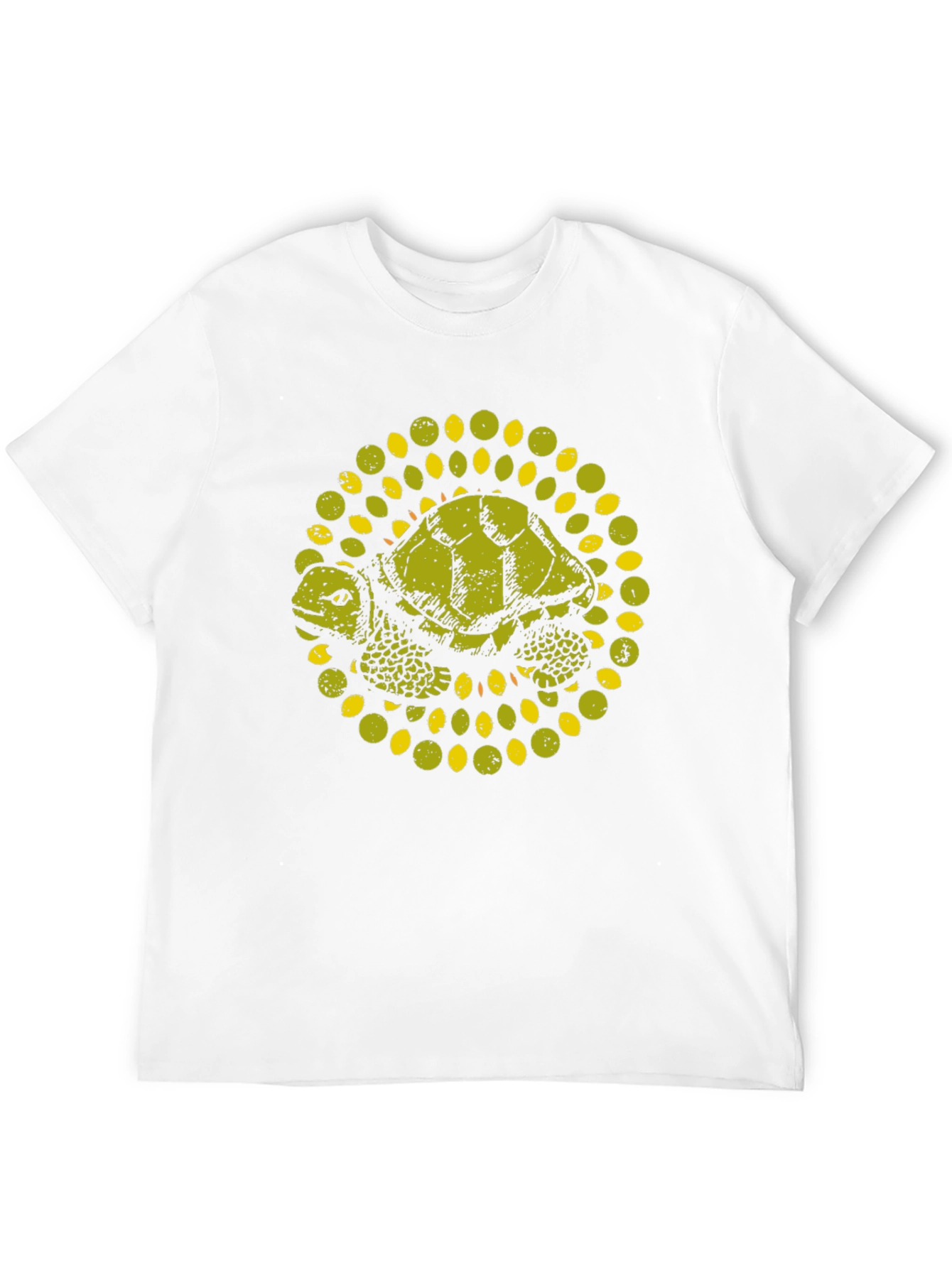 Turtle Graphic Print Black T-Shirt