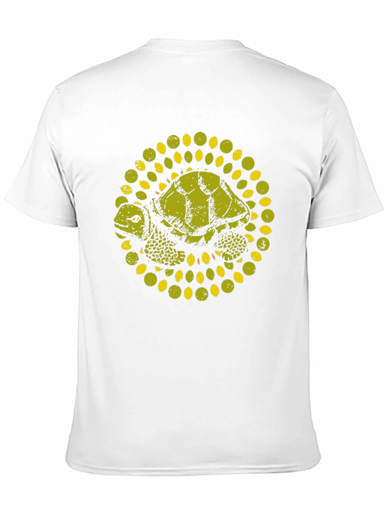 Turtle Graphic Print Black T-Shirt