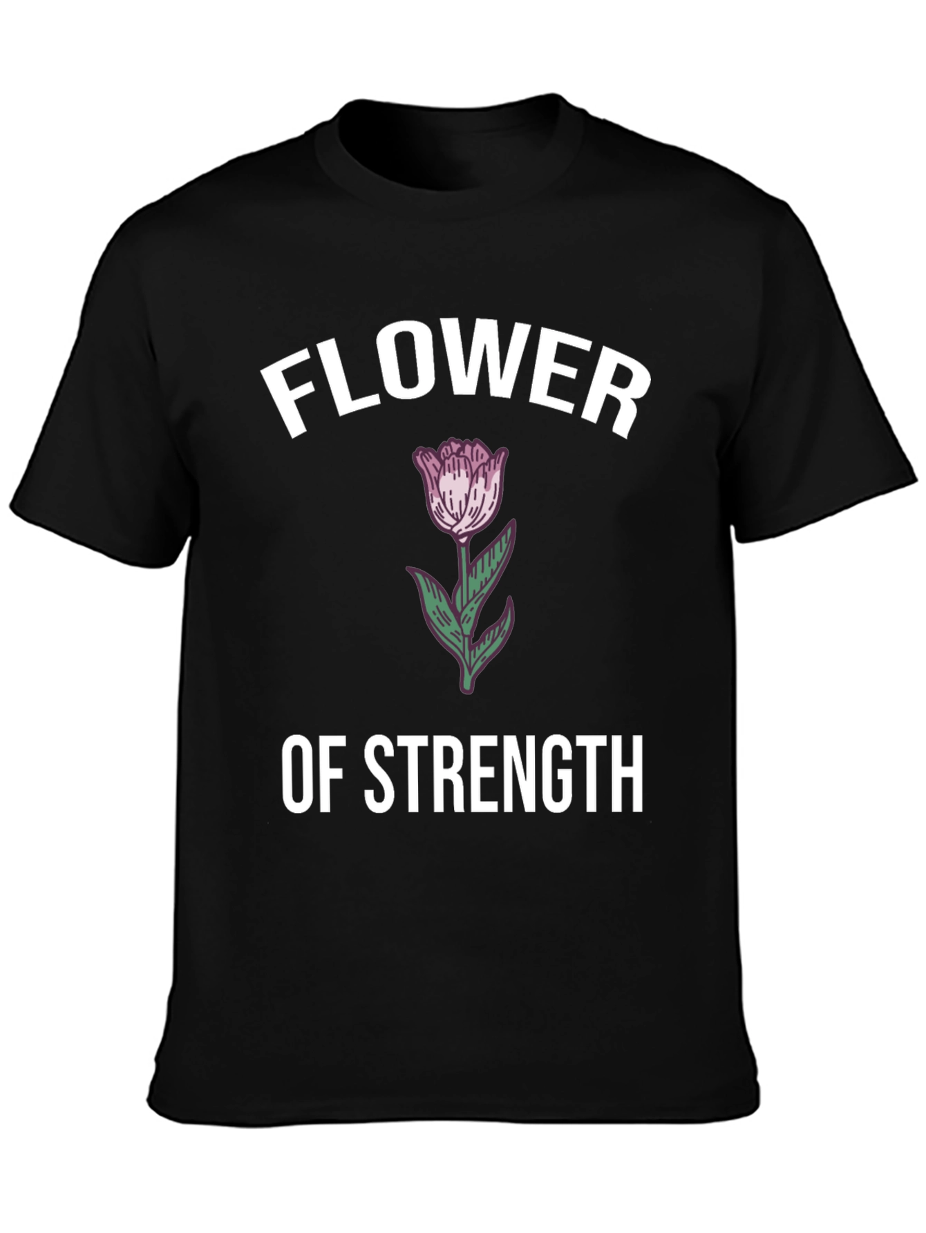 Flower of Strength Graphic Tee