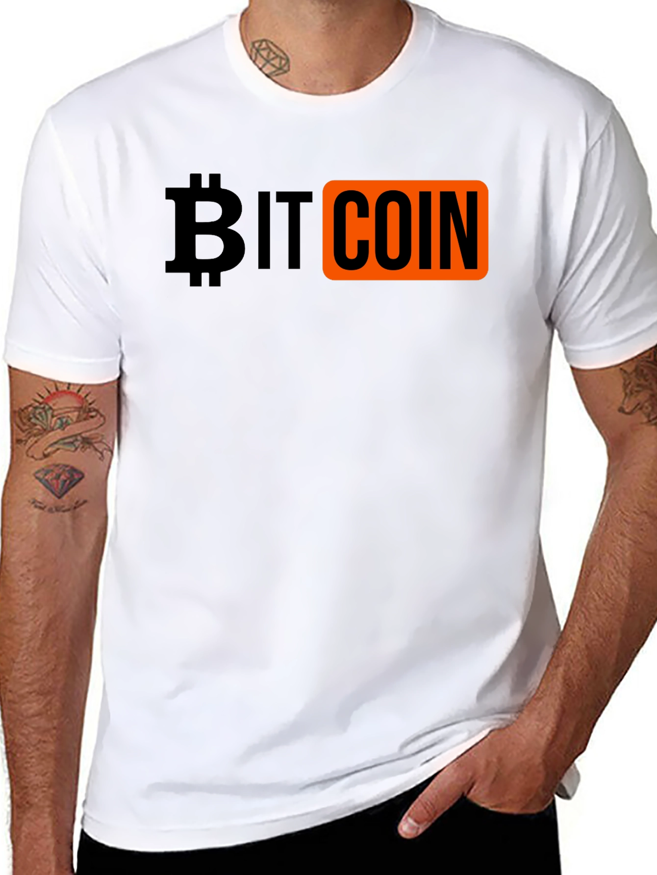 Bitcoin Graphic Tee - Crypto Enthusiast T-Shirt