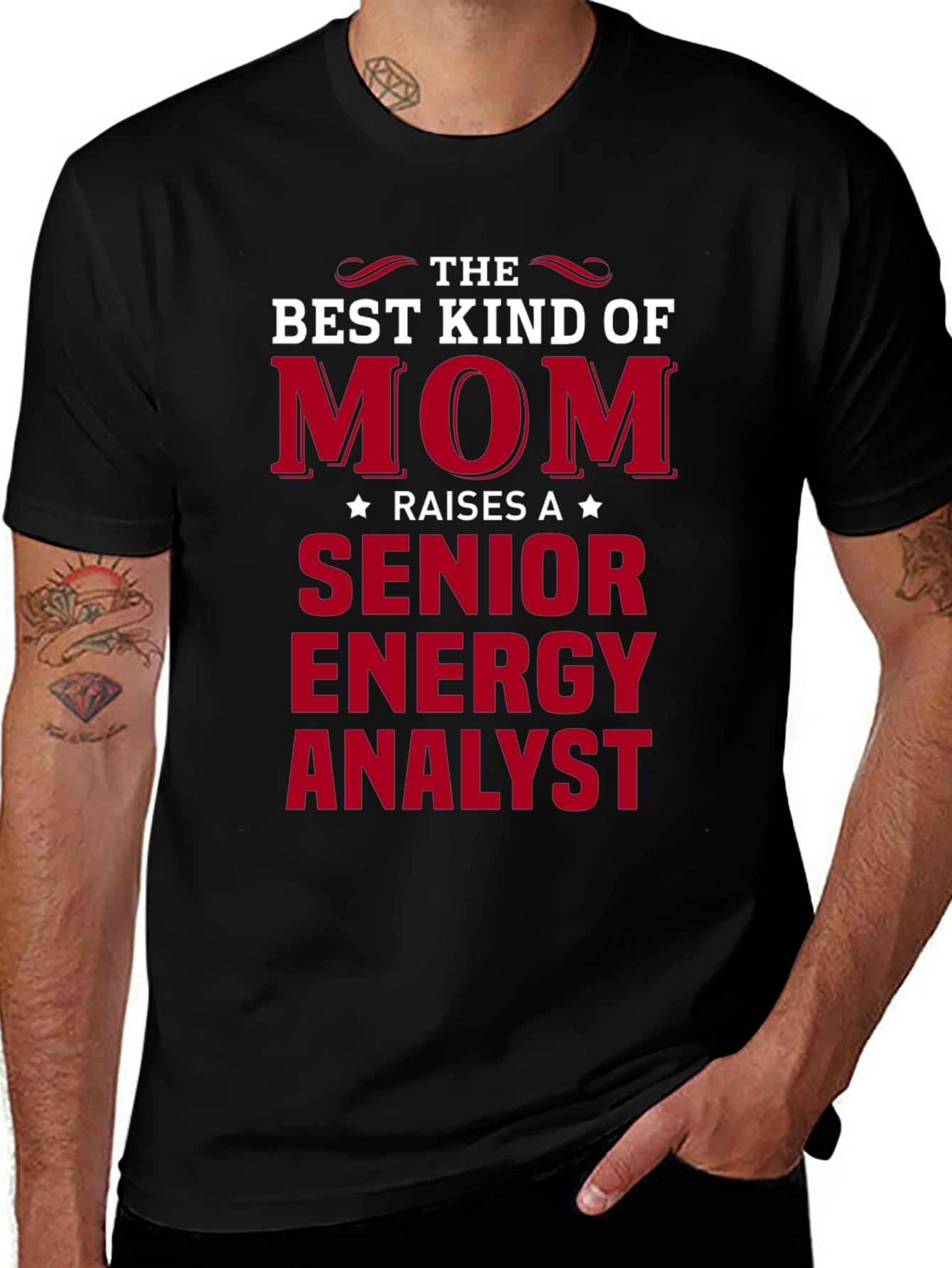 Best Kind of Mom Senior Energy Analyst T-Shirt