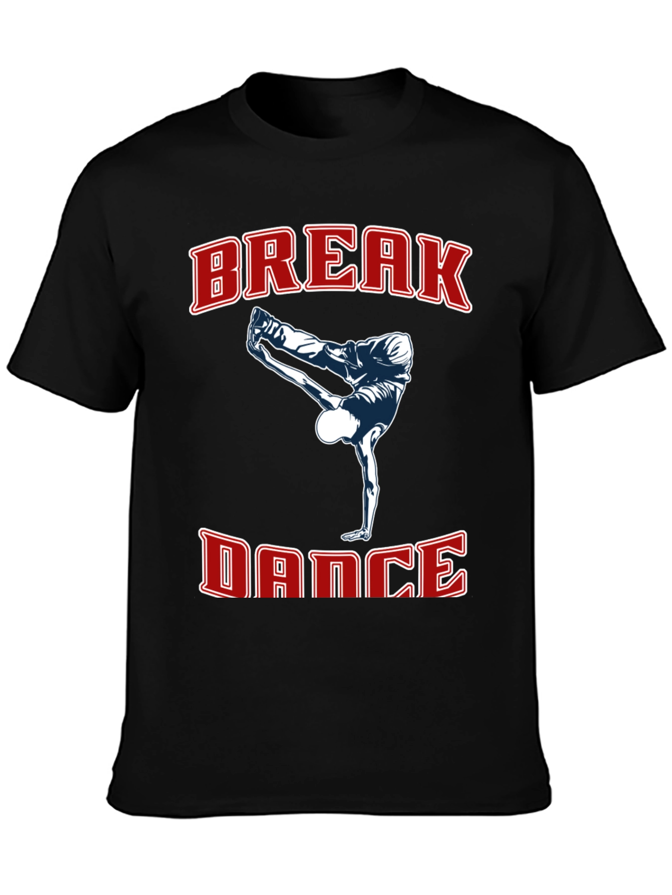 Break Dance Graphic Tee - Cool Dancer Shirt