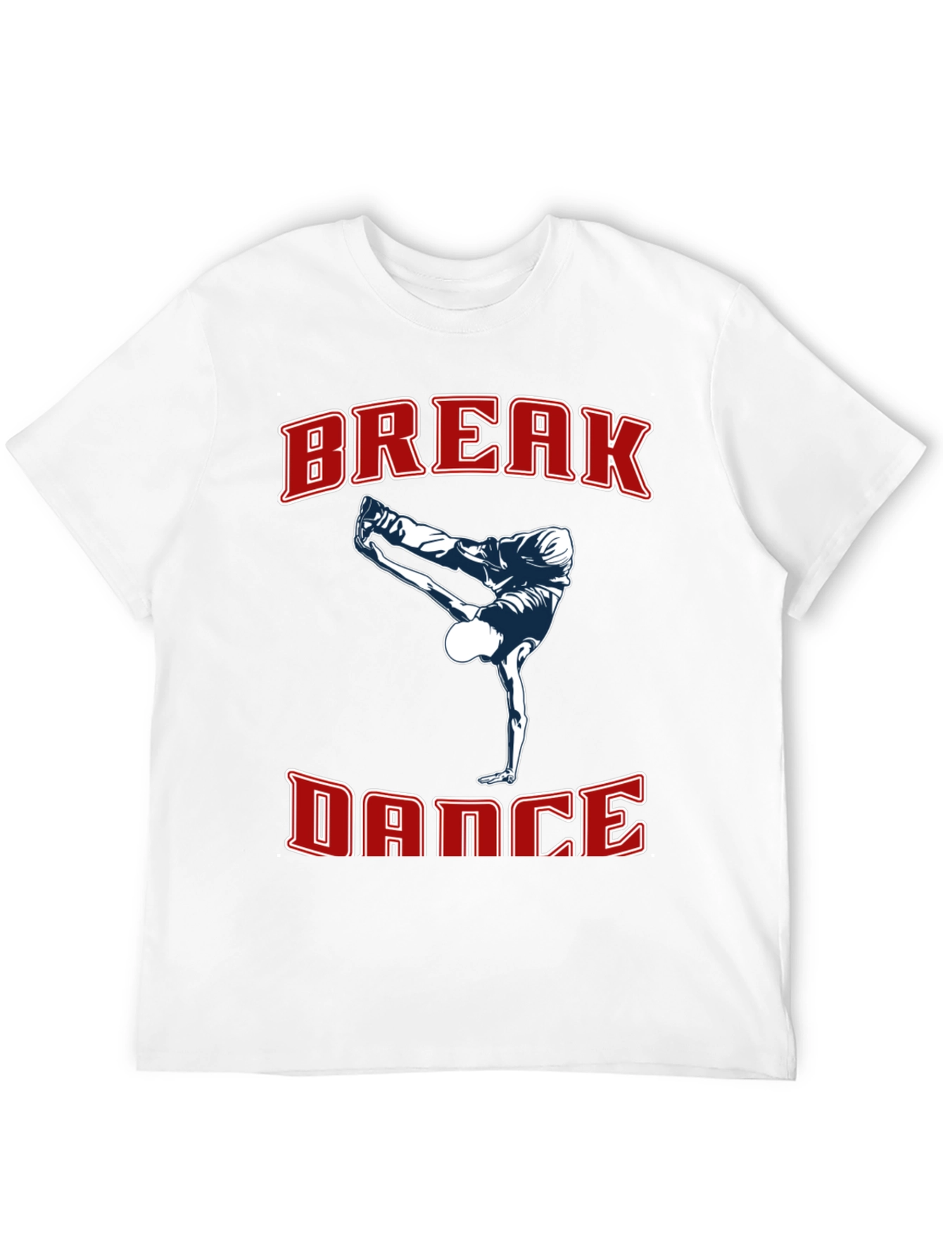 Break Dance Graphic Tee - Cool Dancer Shirt