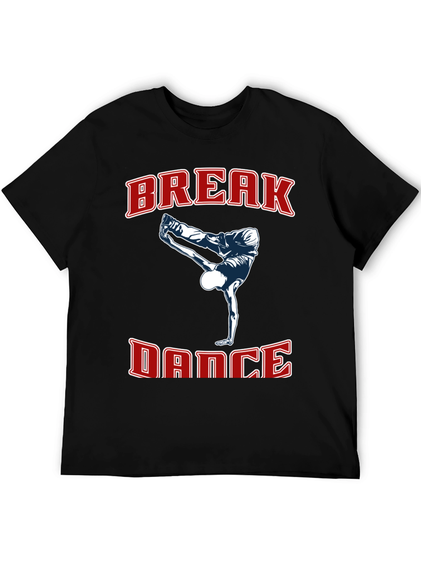 Break Dance Graphic Tee - Cool Dancer Shirt