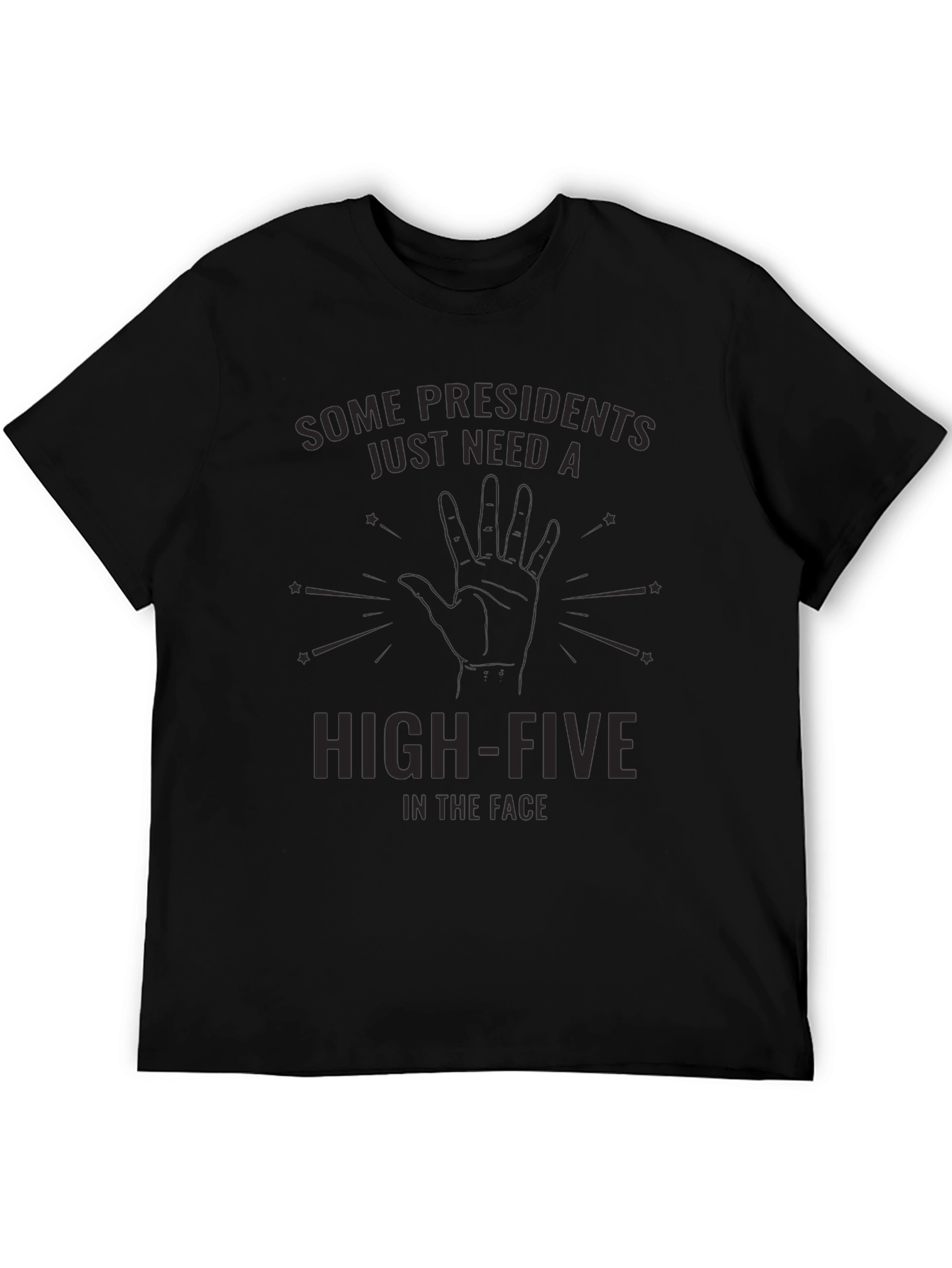 Humorous High-Five Graphic T-Shirt