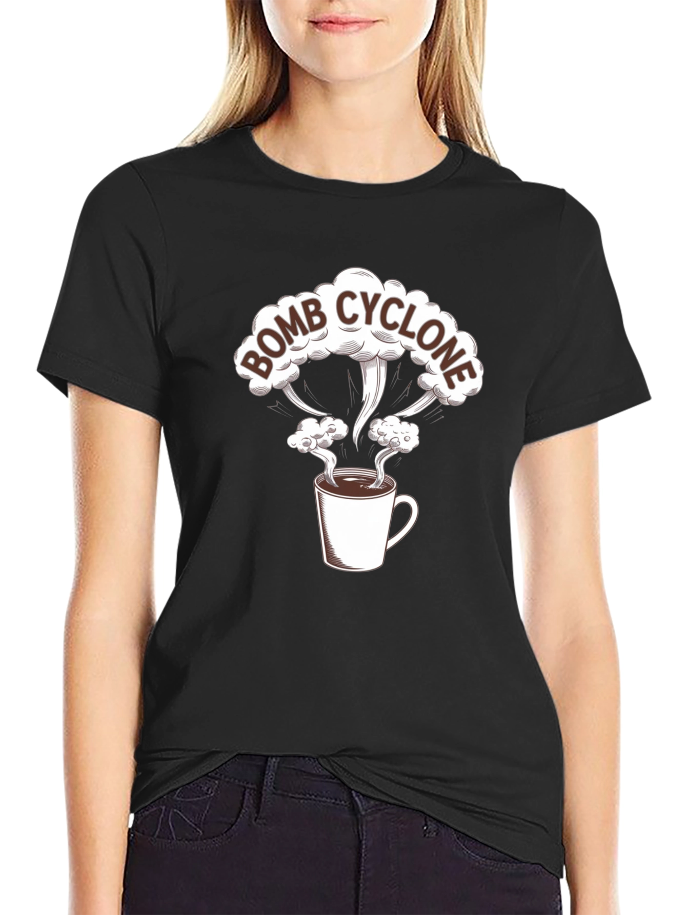 Bomb Cyclone Coffee Graphic T-Shirt