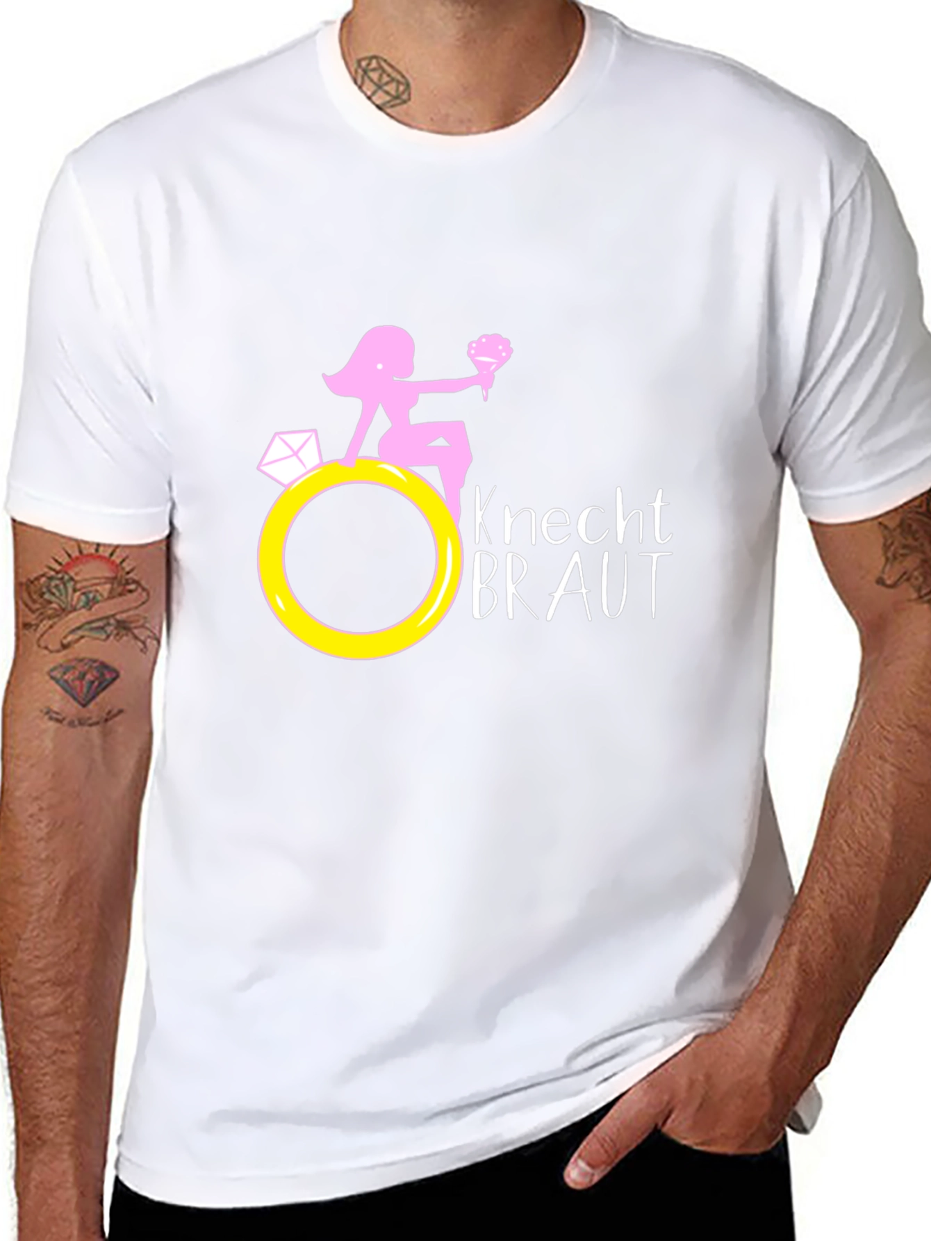 Knecht Braut Graphic T-Shirt