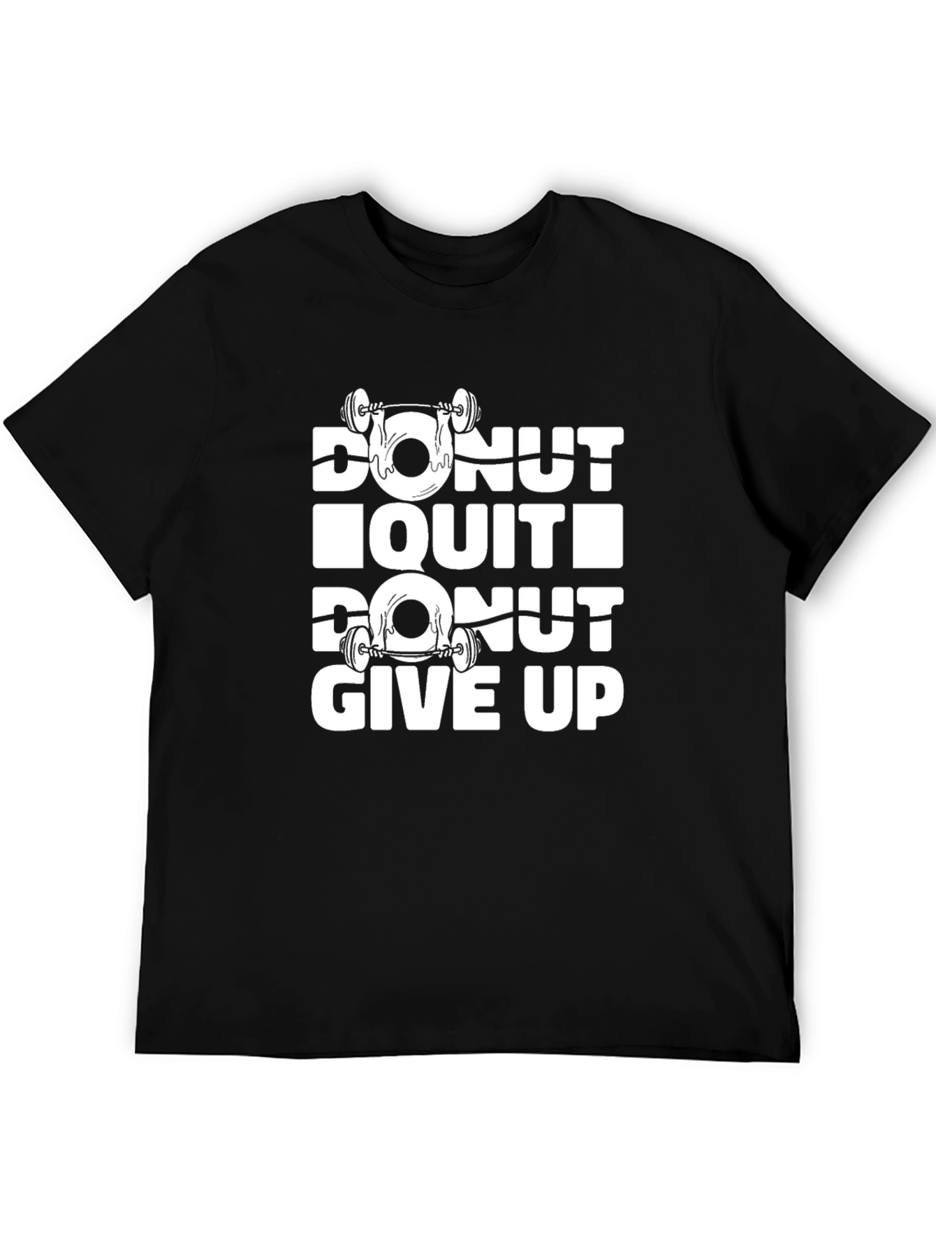 Donut Quit Funny Workout T-Shirt