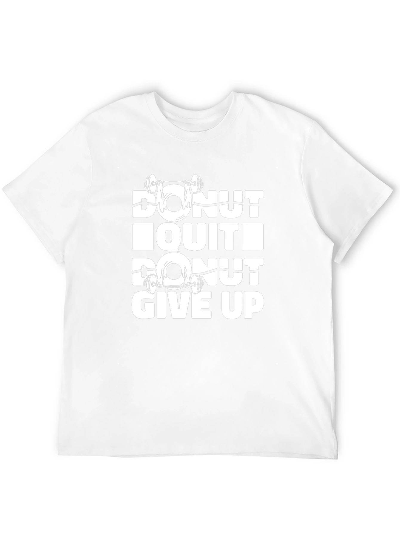 Donut Quit Funny Workout T-Shirt
