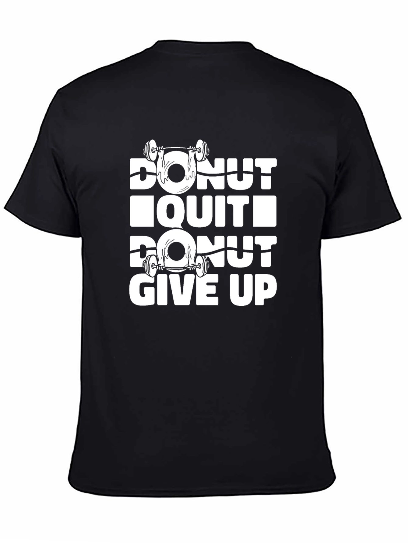 Donut Quit Funny Workout T-Shirt