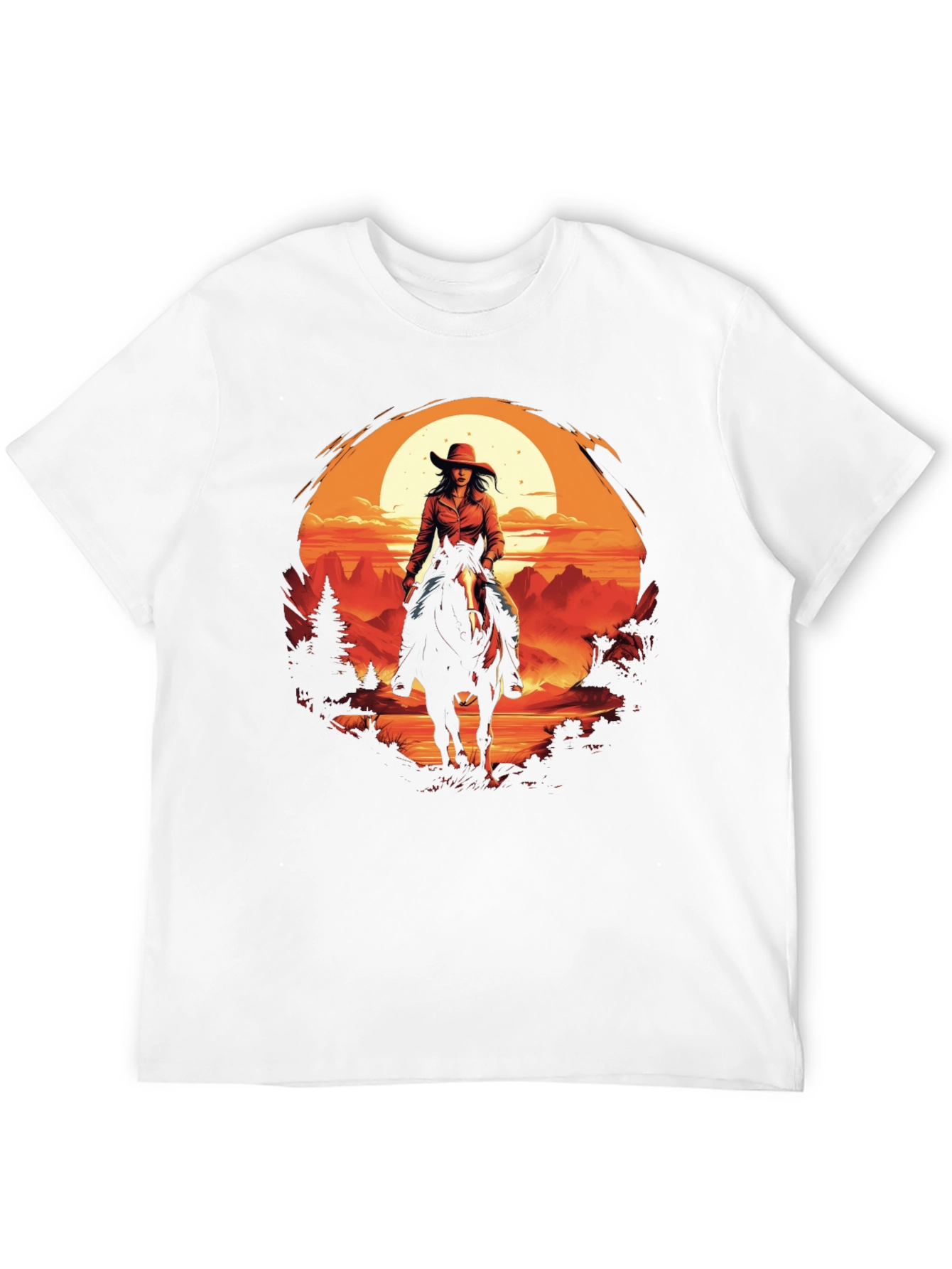 Cowgirl Sunset Graphic Tee