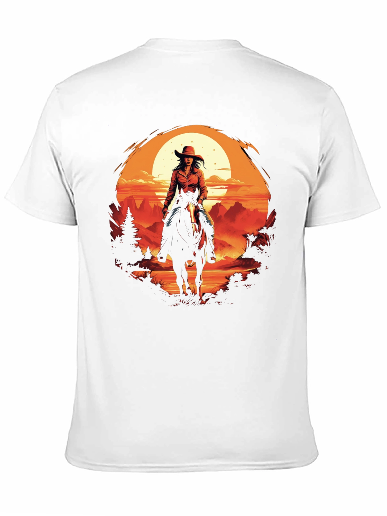 Cowgirl Sunset Graphic Tee