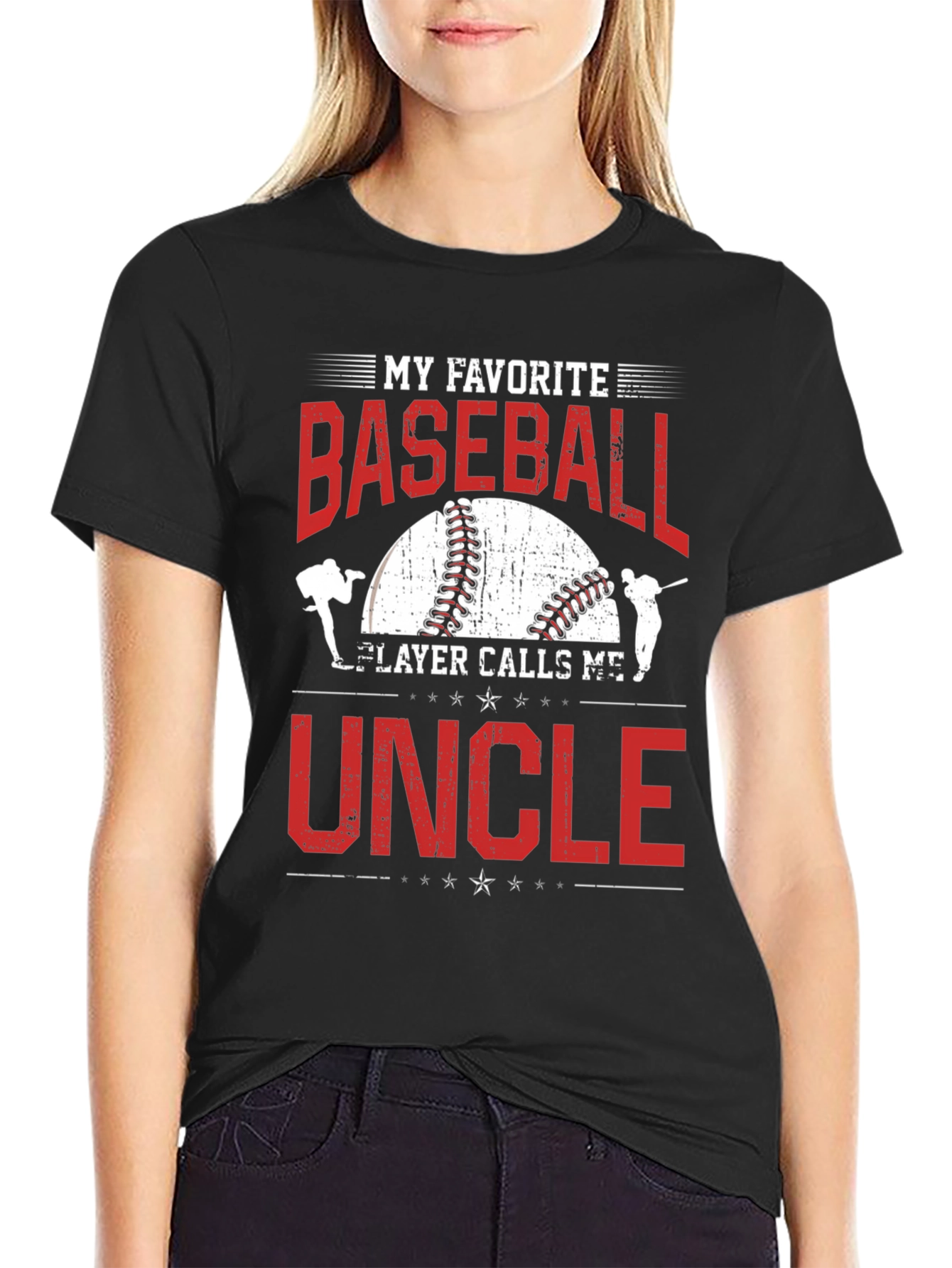 My Favorite Baseball Player Calls Me Uncle T-Shirt