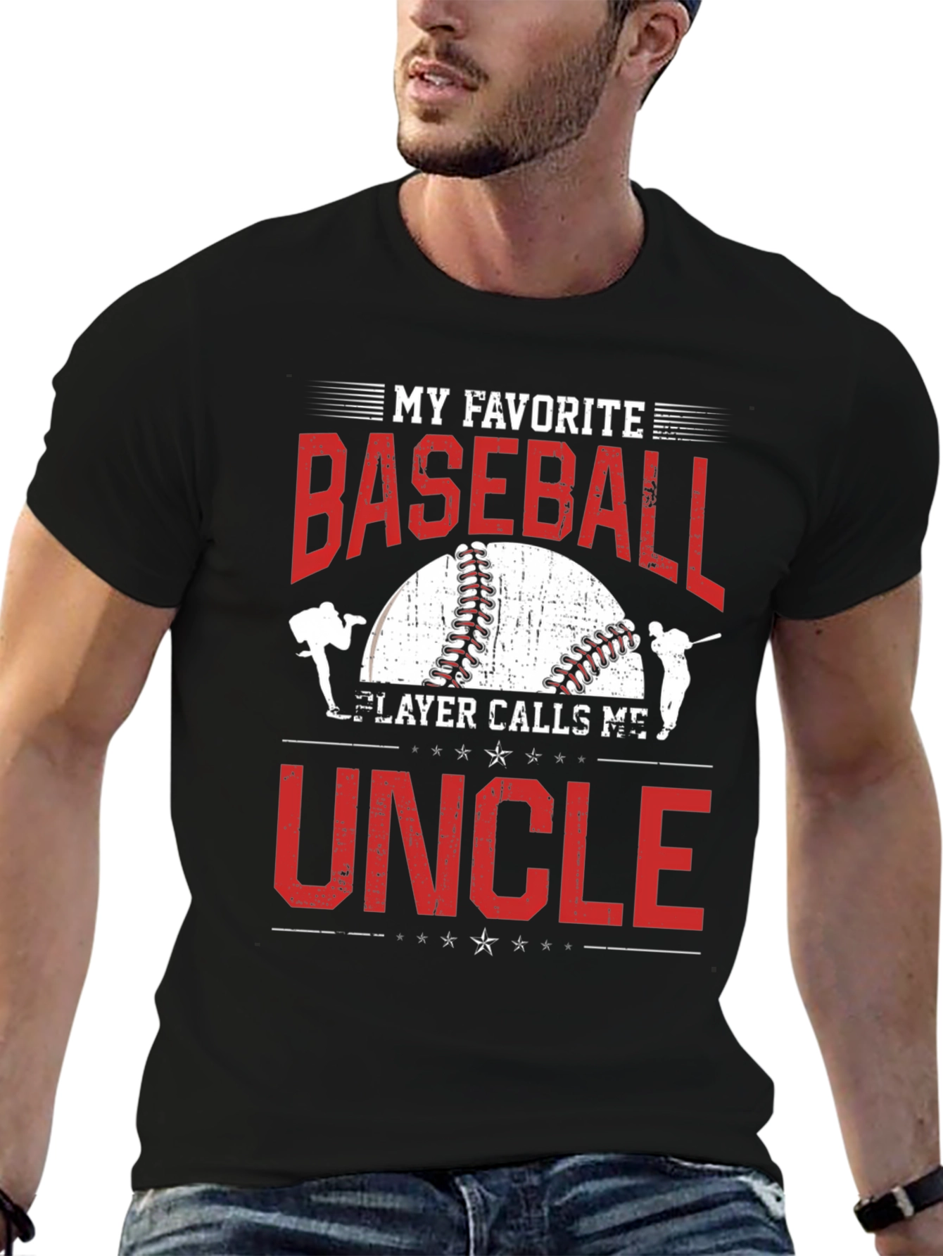 My Favorite Baseball Player Calls Me Uncle T-Shirt