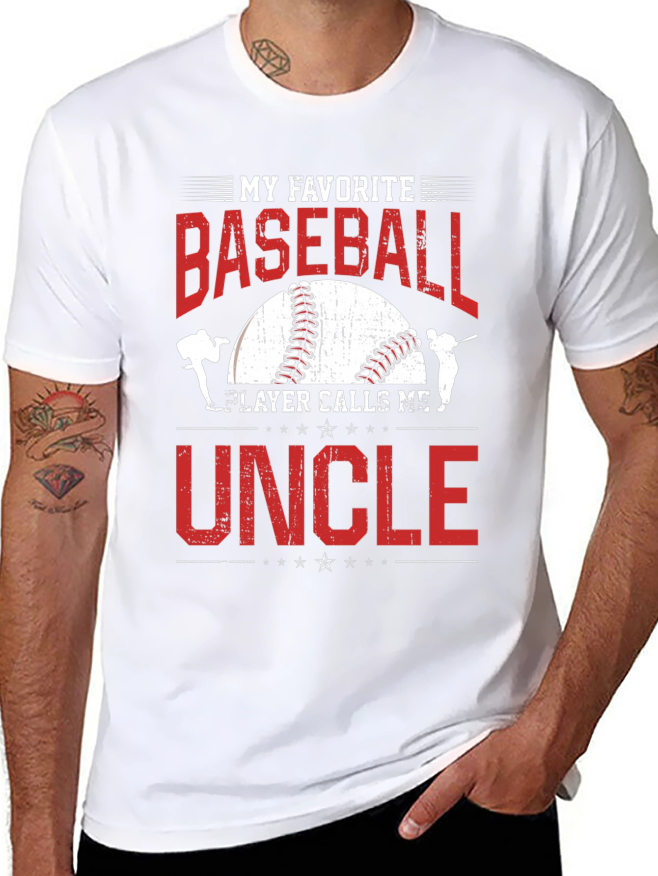 My Favorite Baseball Player Calls Me Uncle T-Shirt