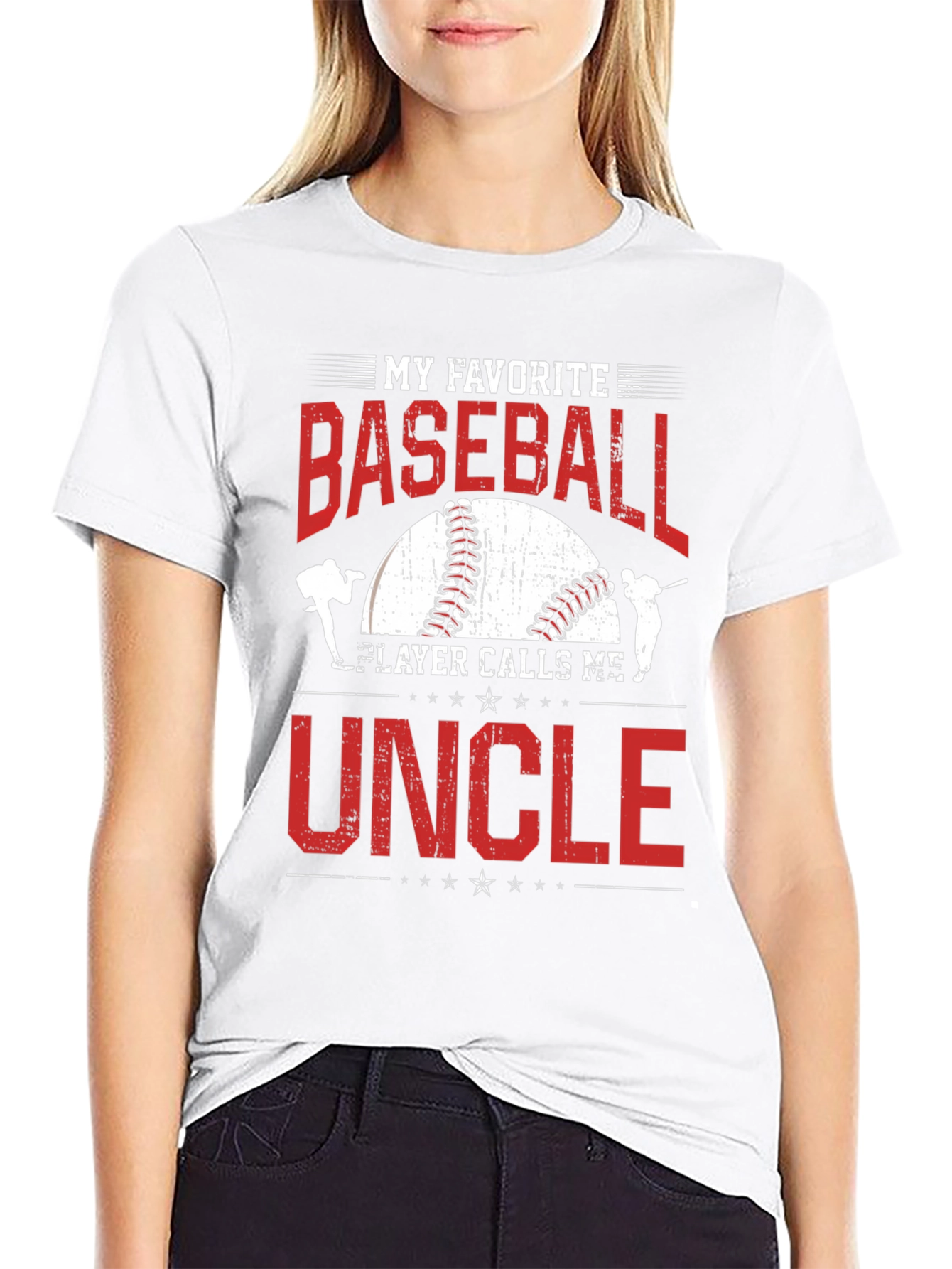 My Favorite Baseball Player Calls Me Uncle T-Shirt