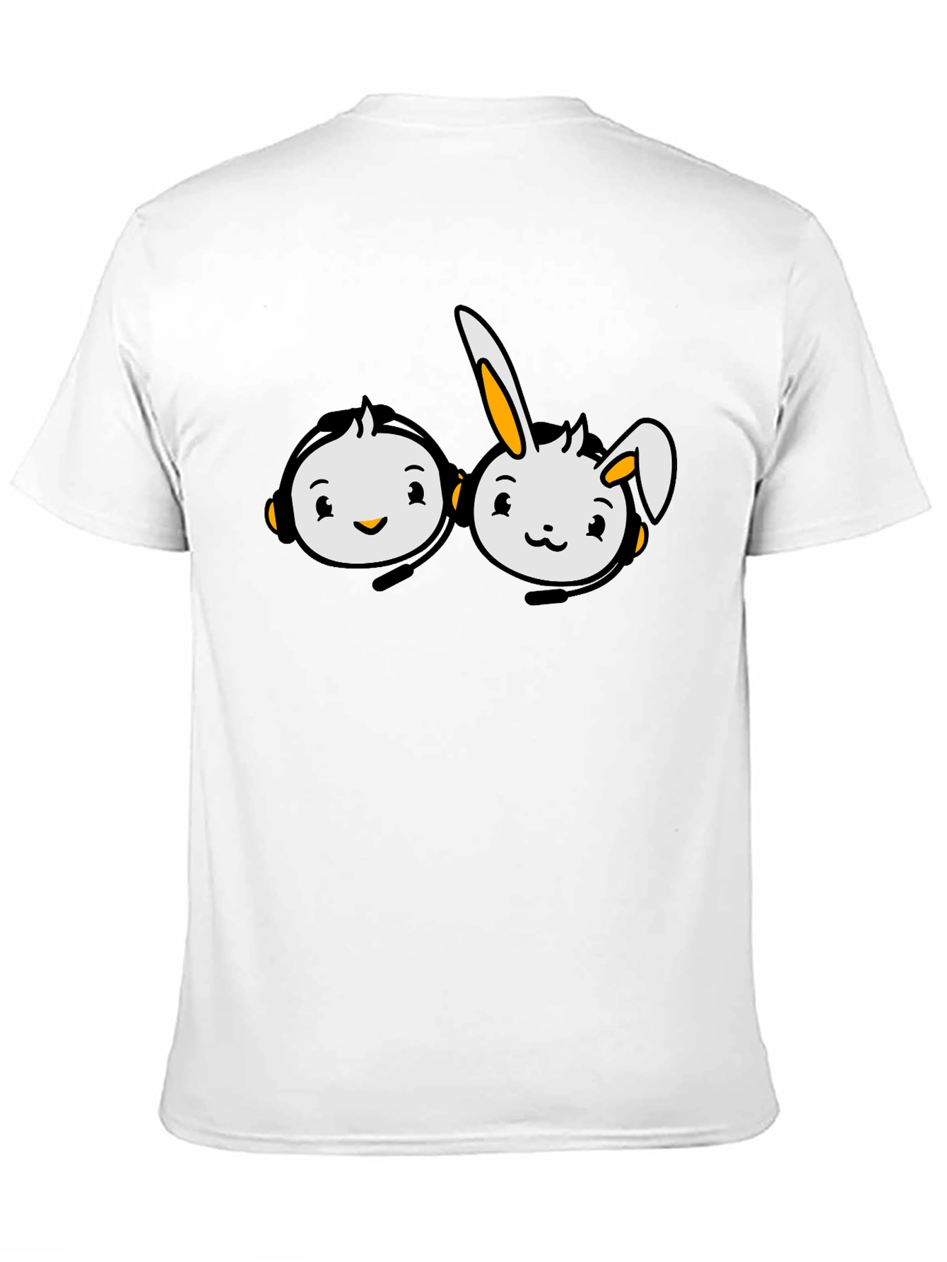 Cute Cartoon Character Graphic T-Shirt