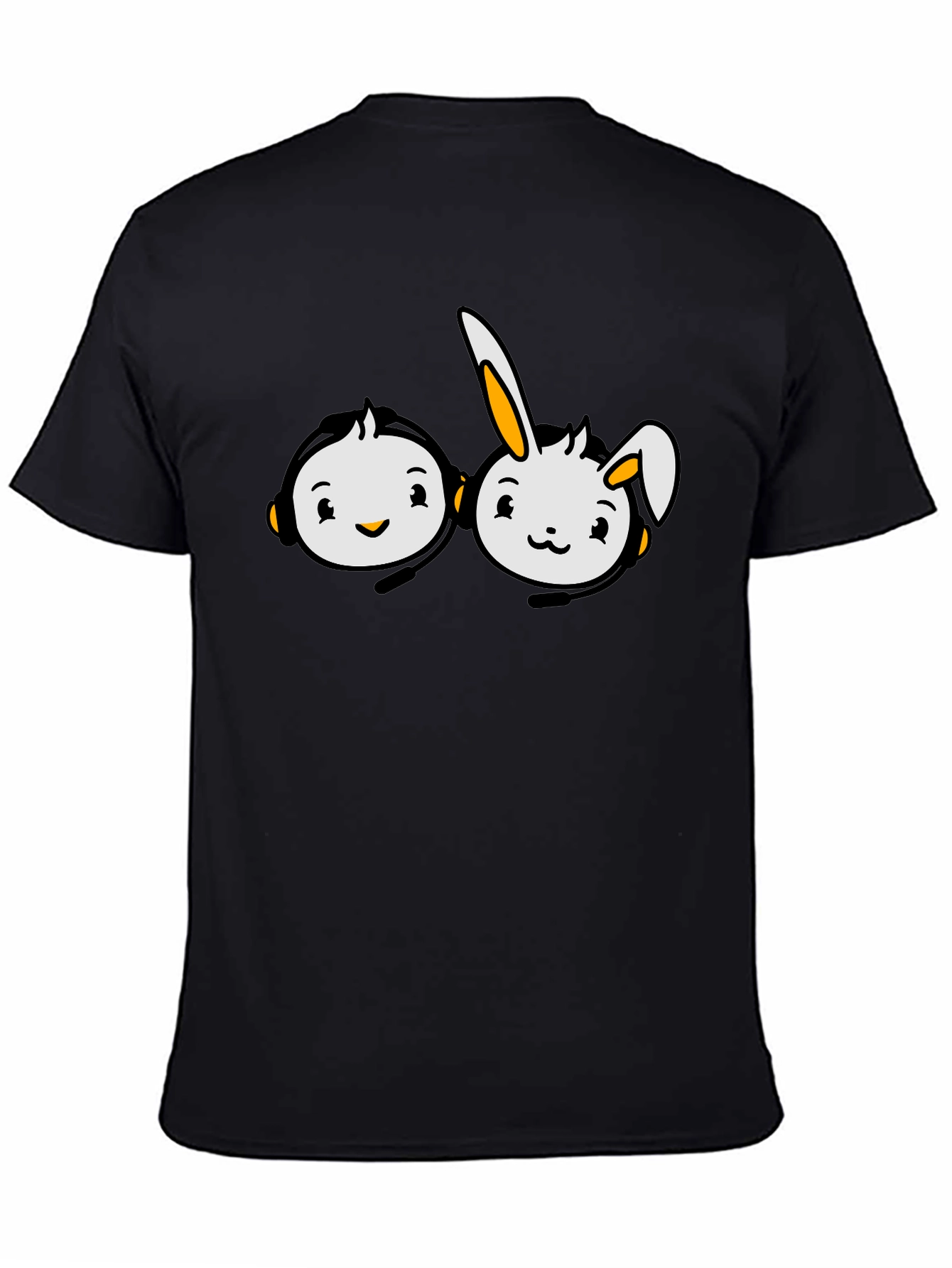 Cute Cartoon Character Graphic T-Shirt