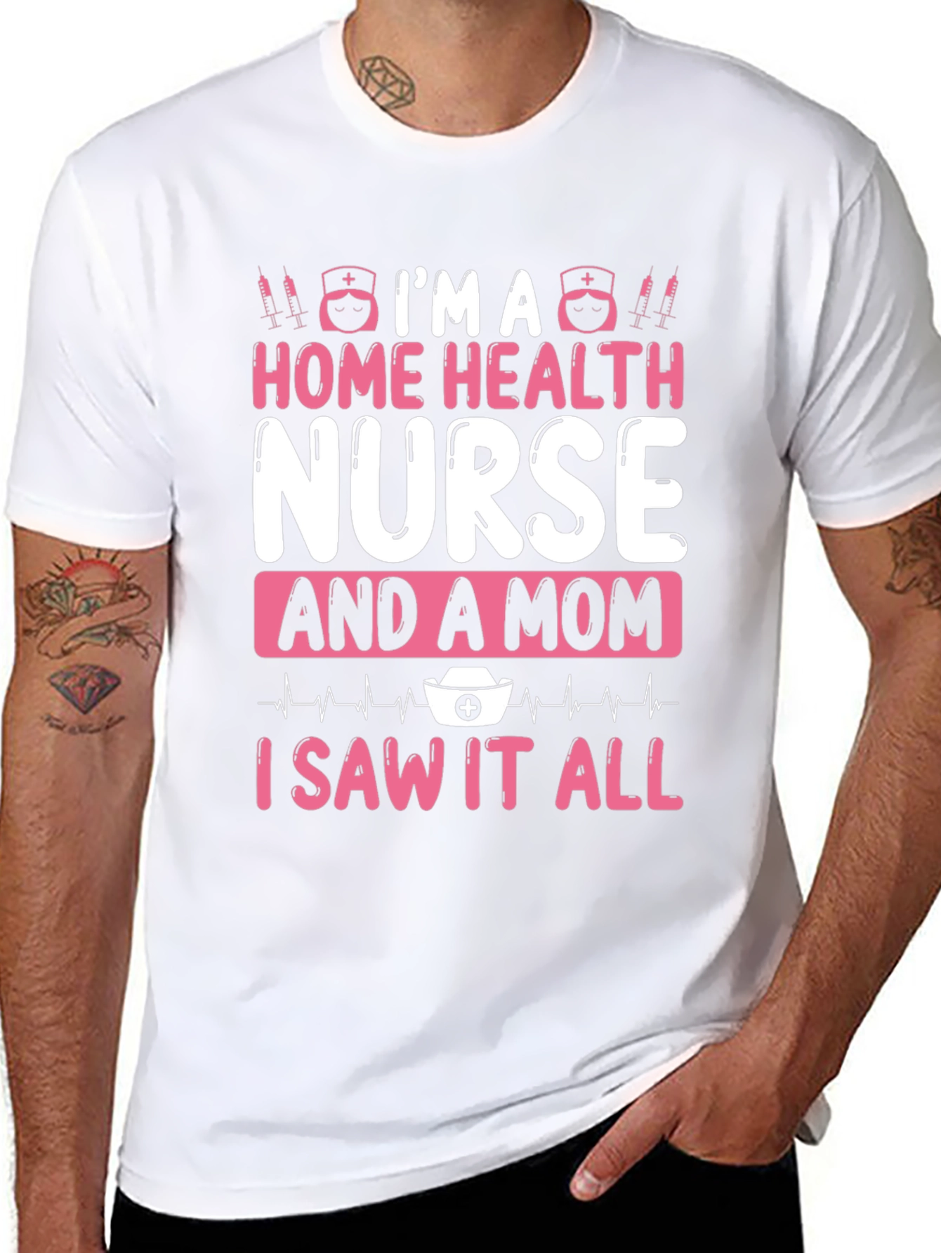 Home Health Nurse & Mom T-Shirt