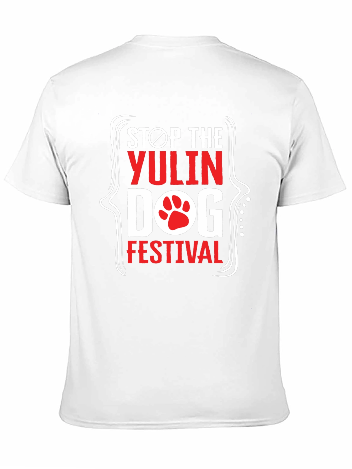 Stop the Yulin Dog Festival Graphic T-Shirt