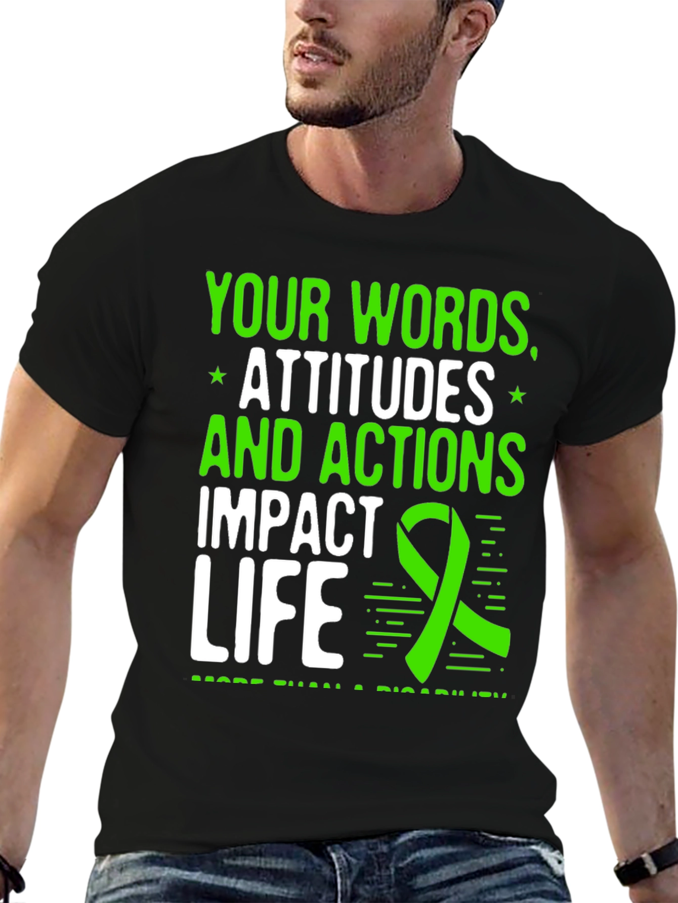 Impact Life T-Shirt: Words Attitudes Actions Matter