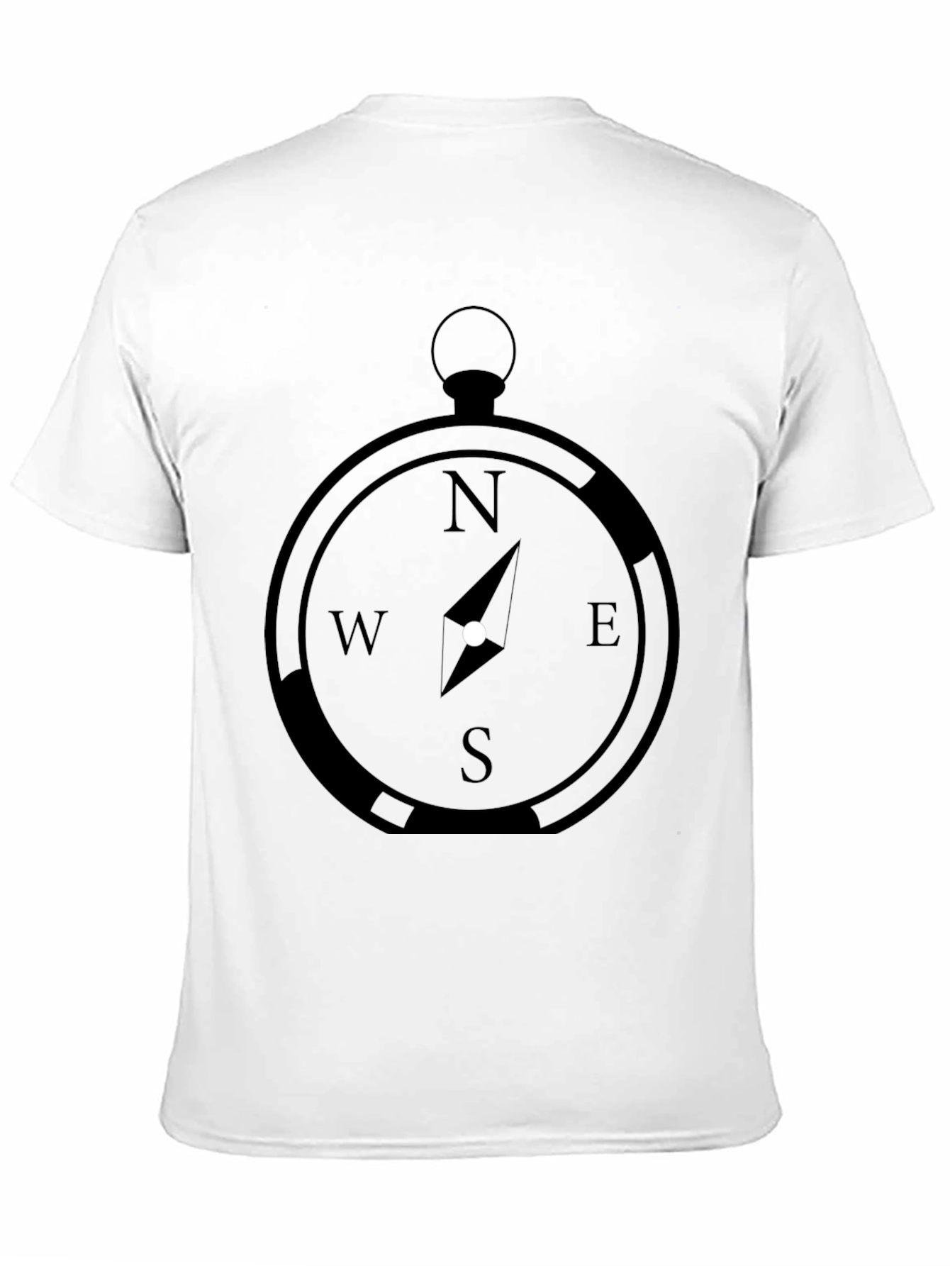 Compass Graphic Tee - Classic Navigation Style
