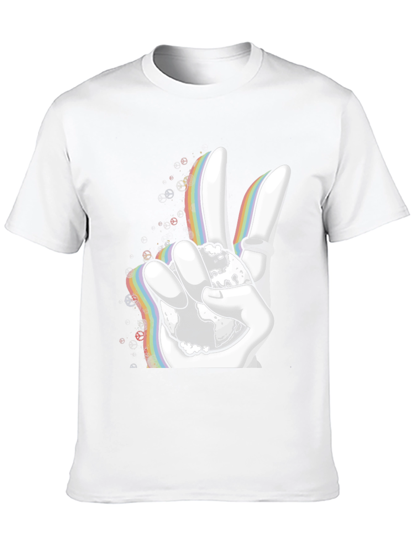 Peace Sign Graphic T-Shirt