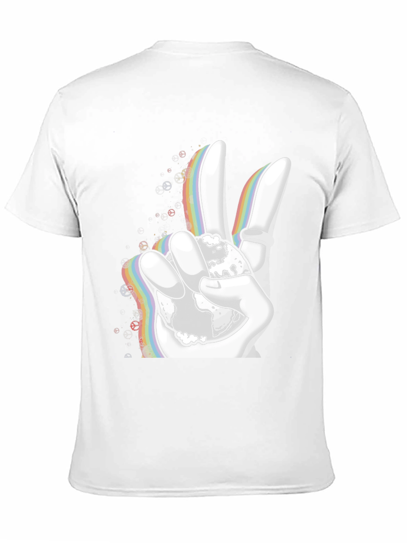 Peace Sign Graphic T-Shirt