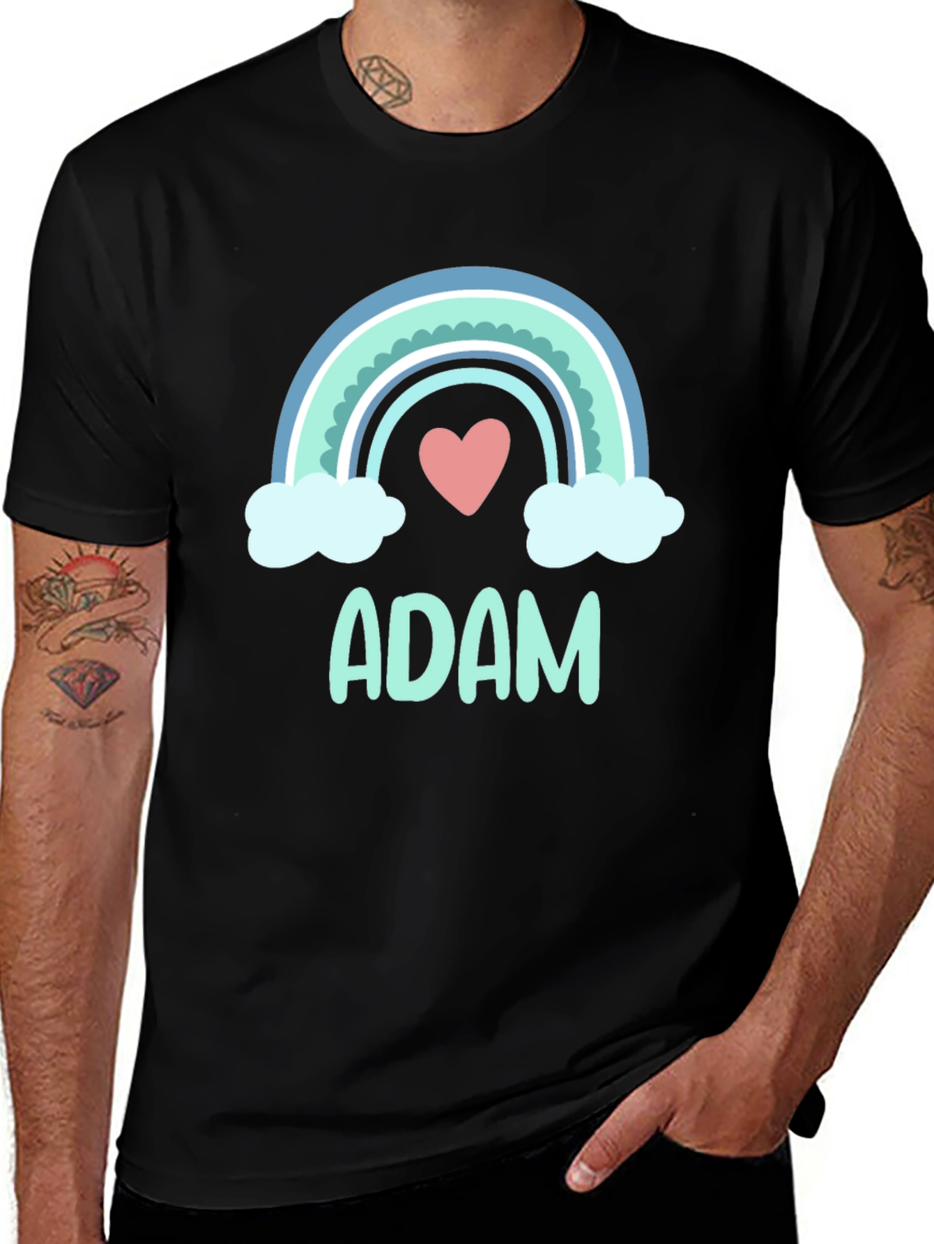 Rainbow Adam Personalized T-Shirt