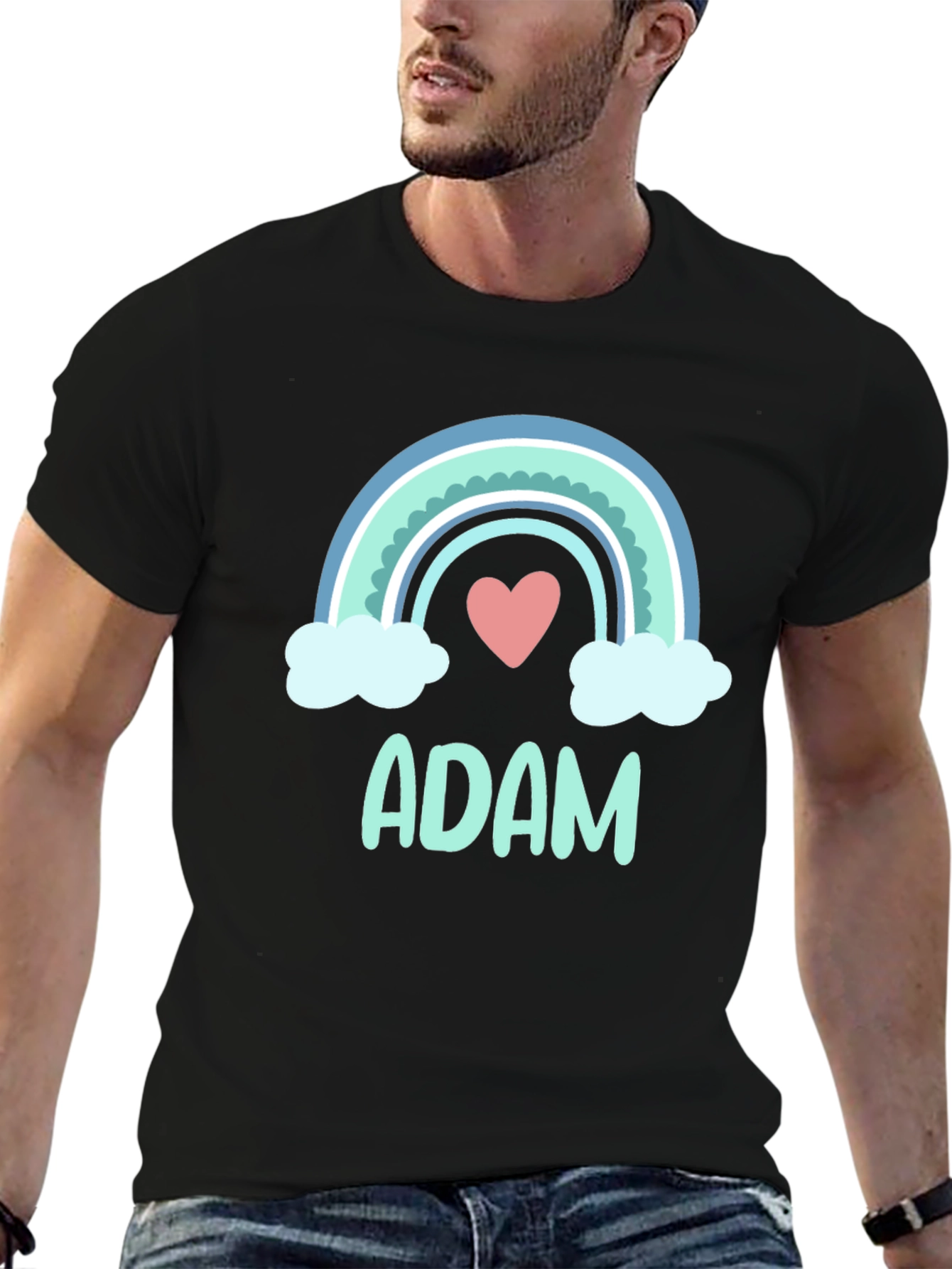 Rainbow Adam Personalized T-Shirt