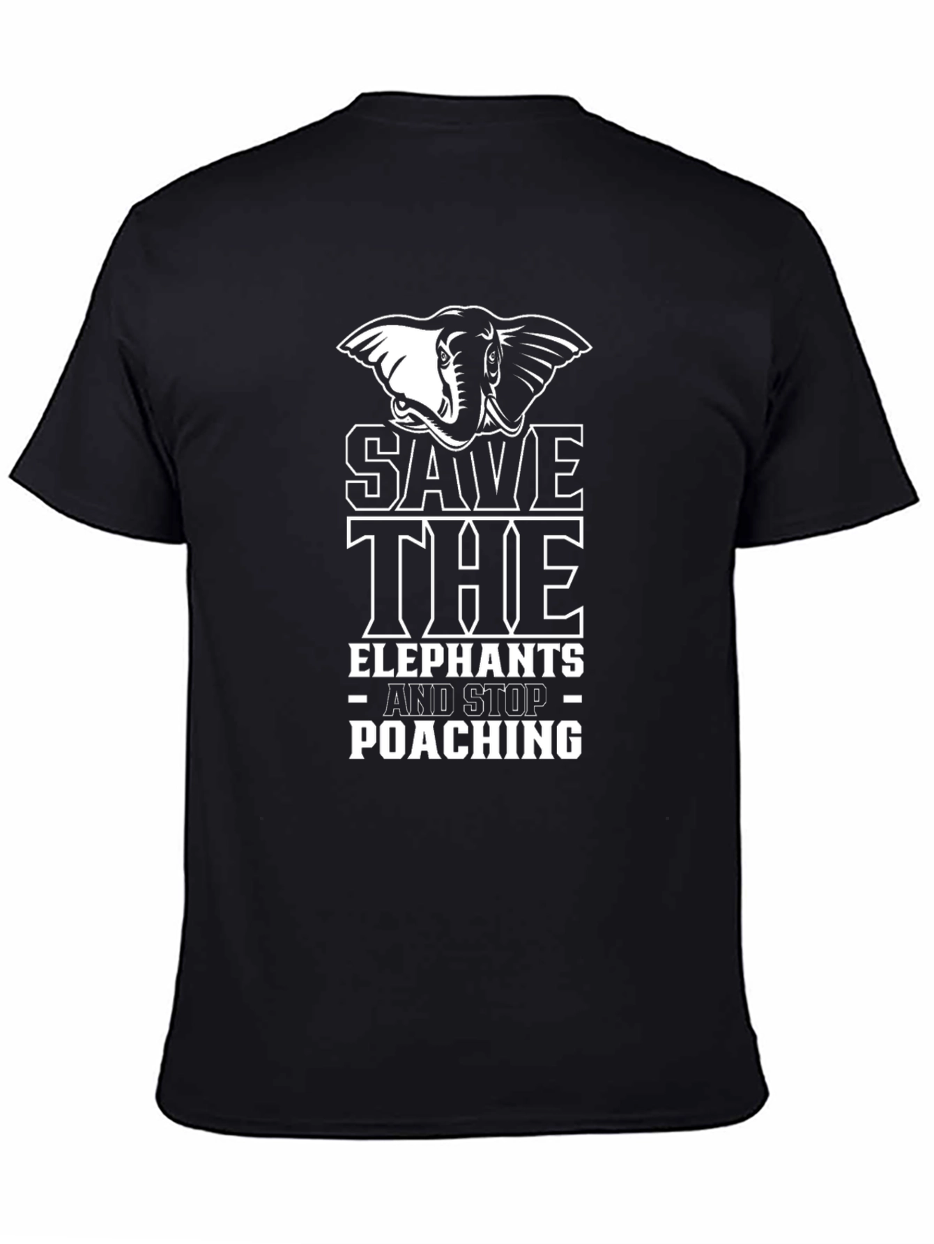 Save The Elephants Graphic T-Shirt