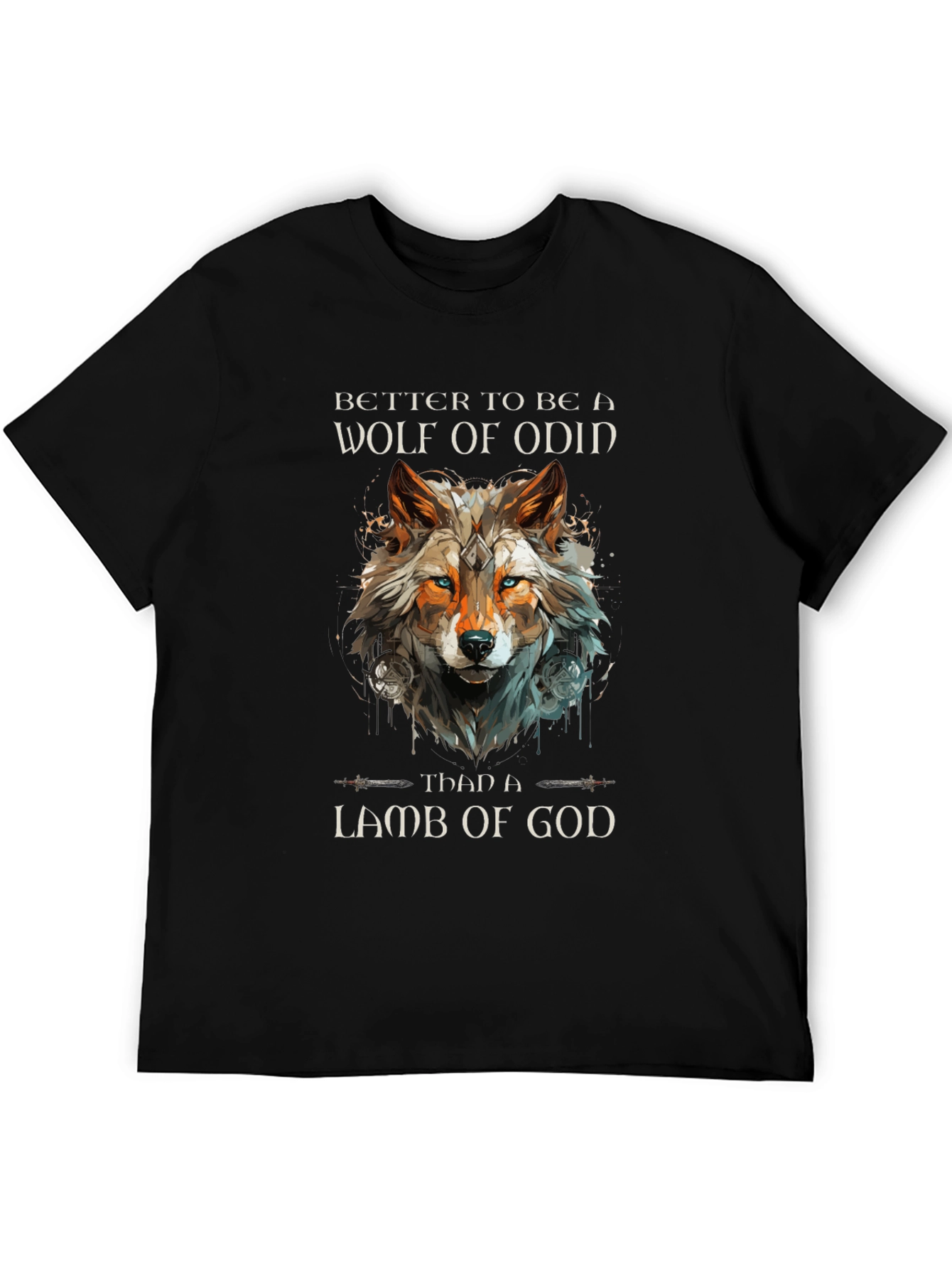 Wolf of Odin Graphic T-Shirt