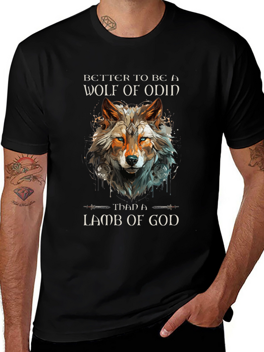 Wolf of Odin Graphic T-Shirt