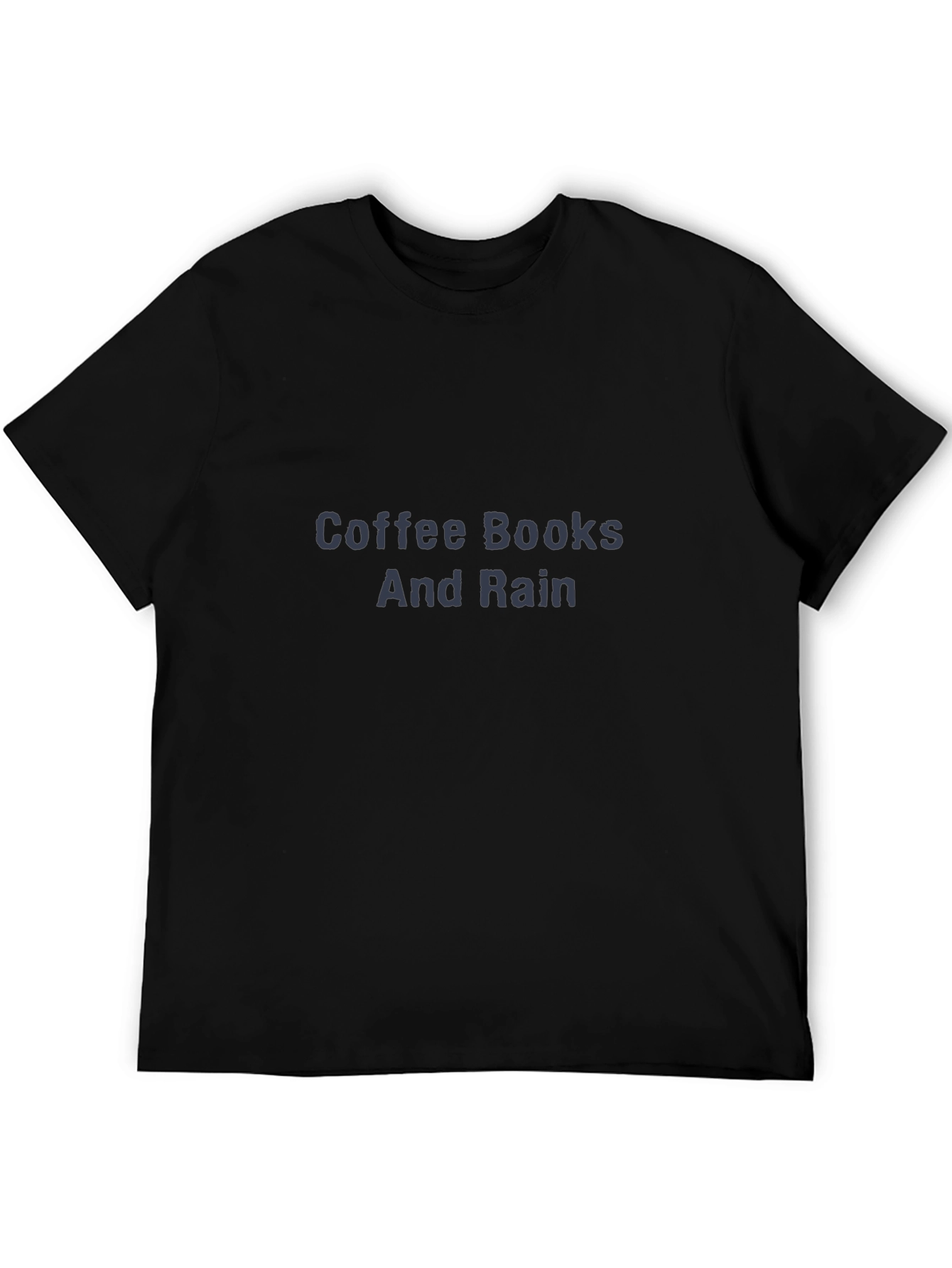 Coffee Books and Rain Graphic Tee