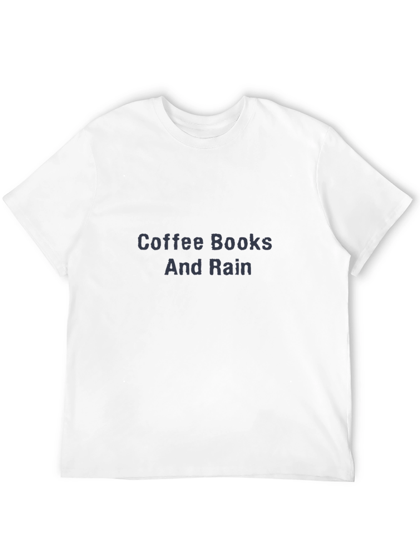 Coffee Books and Rain Graphic Tee