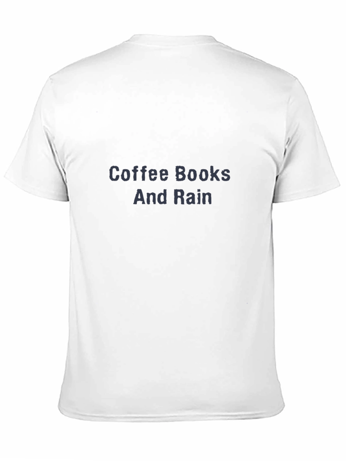 Coffee Books and Rain Graphic Tee