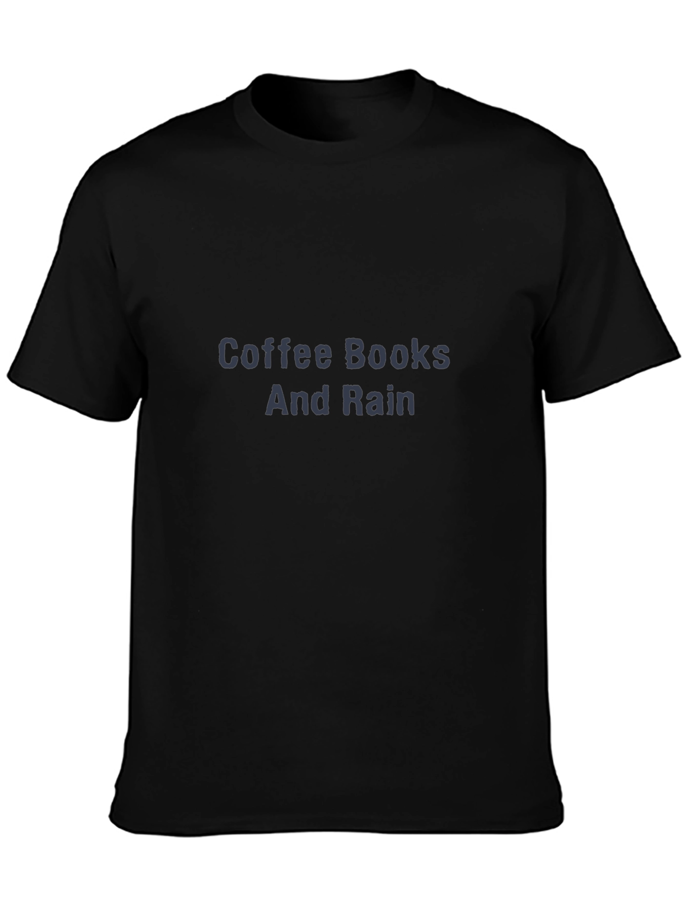 Coffee Books and Rain Graphic Tee