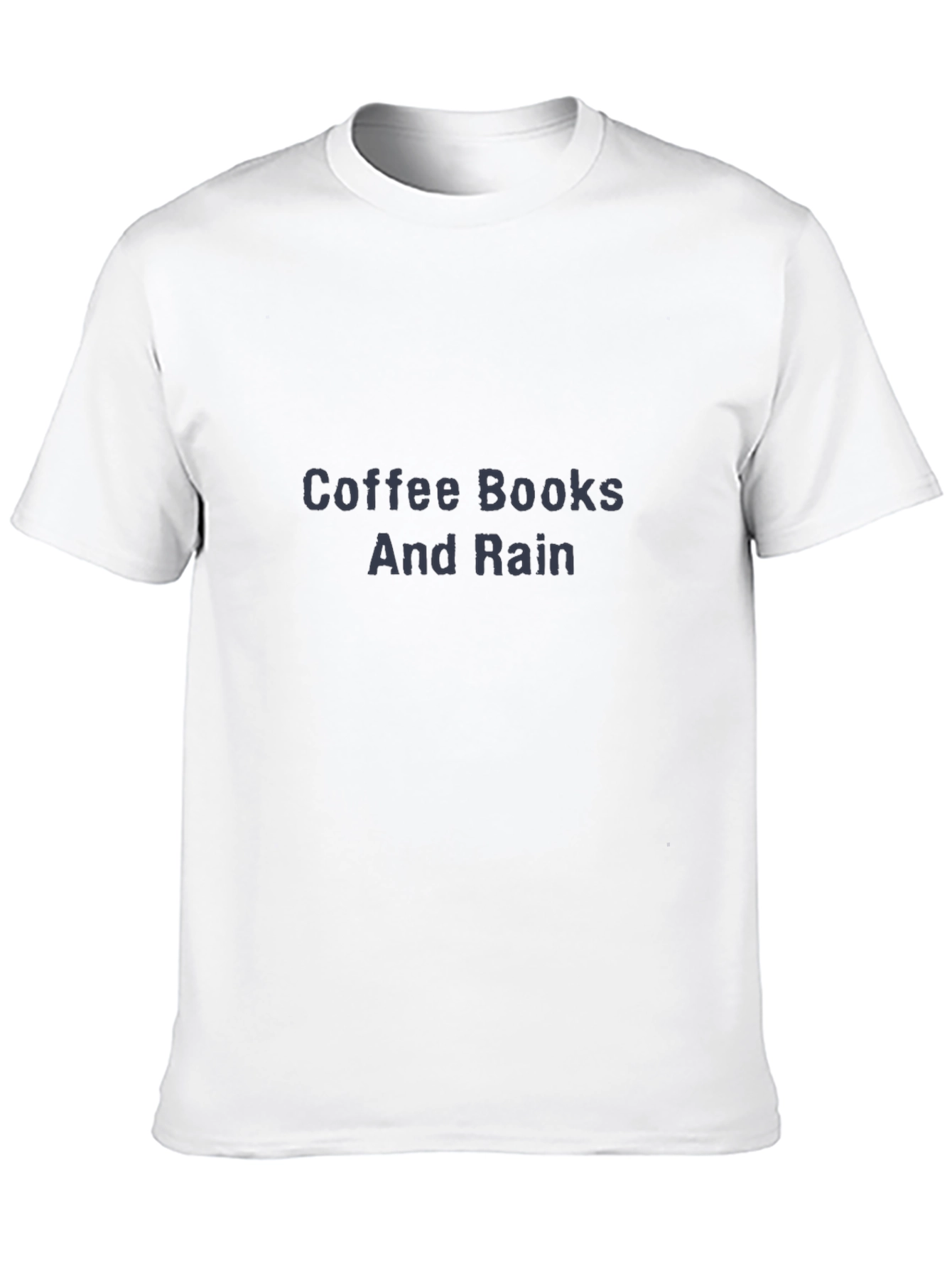 Coffee Books and Rain Graphic Tee