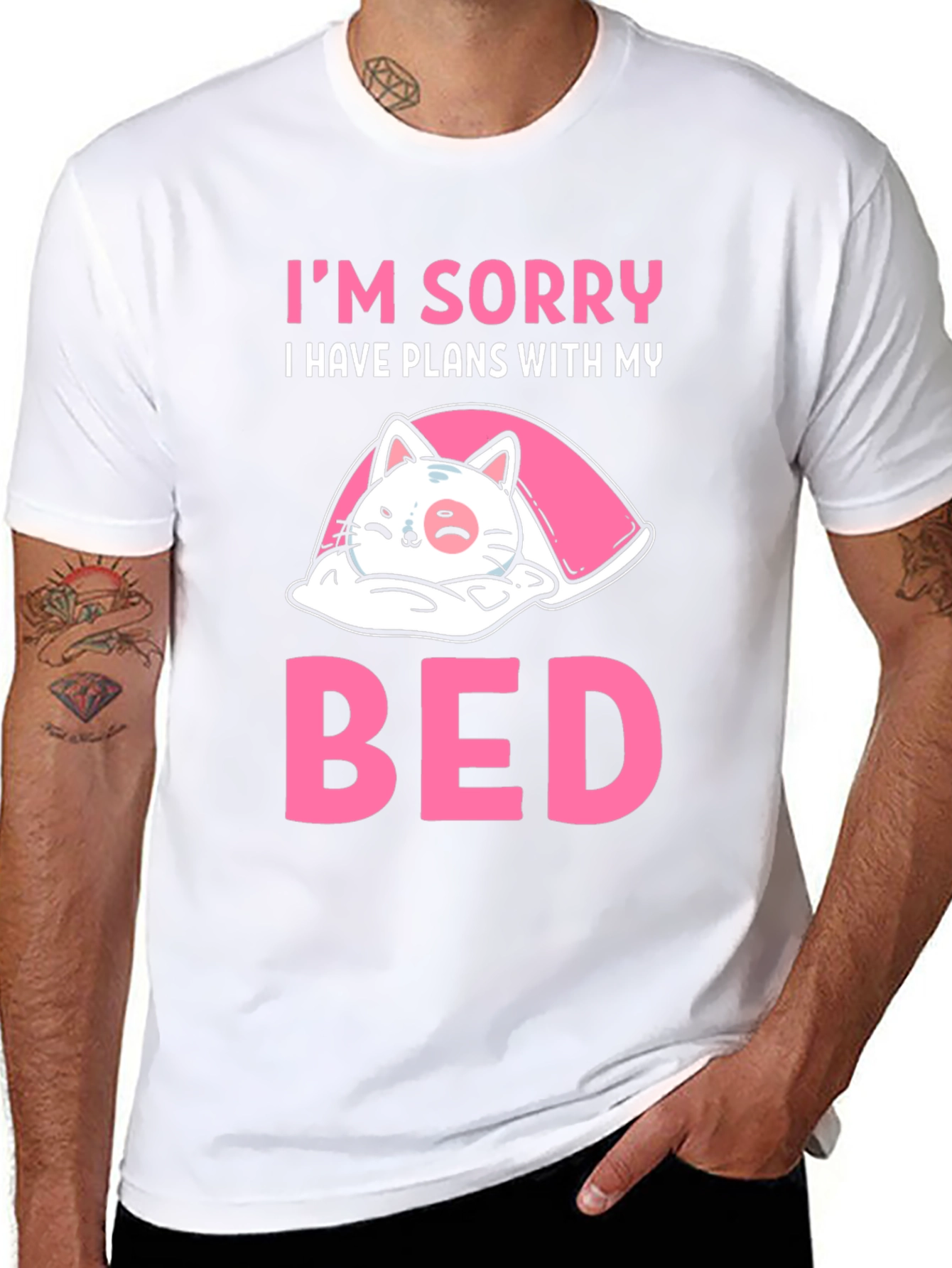 Sorry I Have Plans With My Bed T-Shirt
