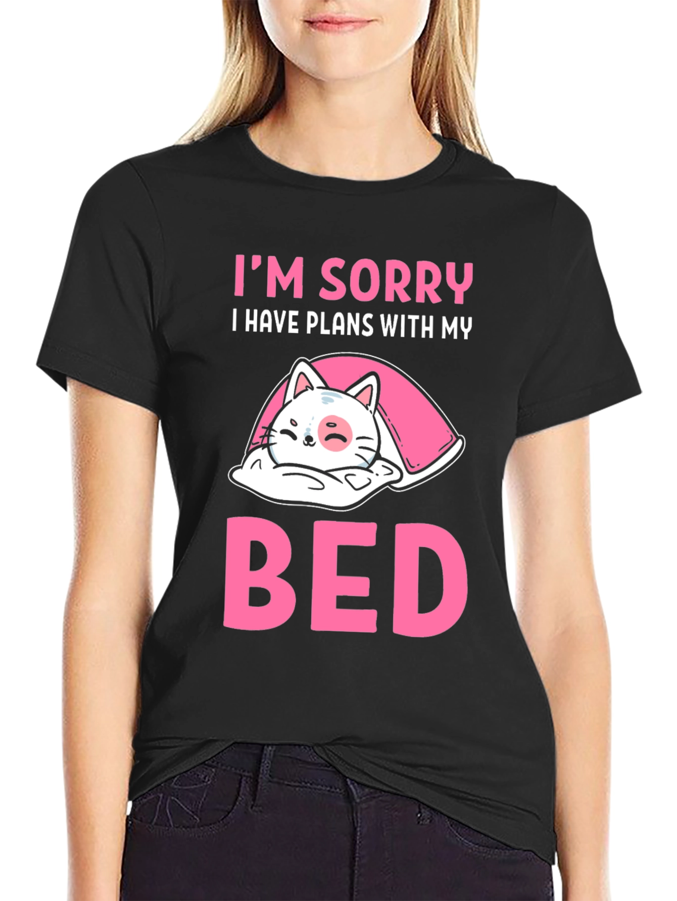 Sorry I Have Plans With My Bed T-Shirt