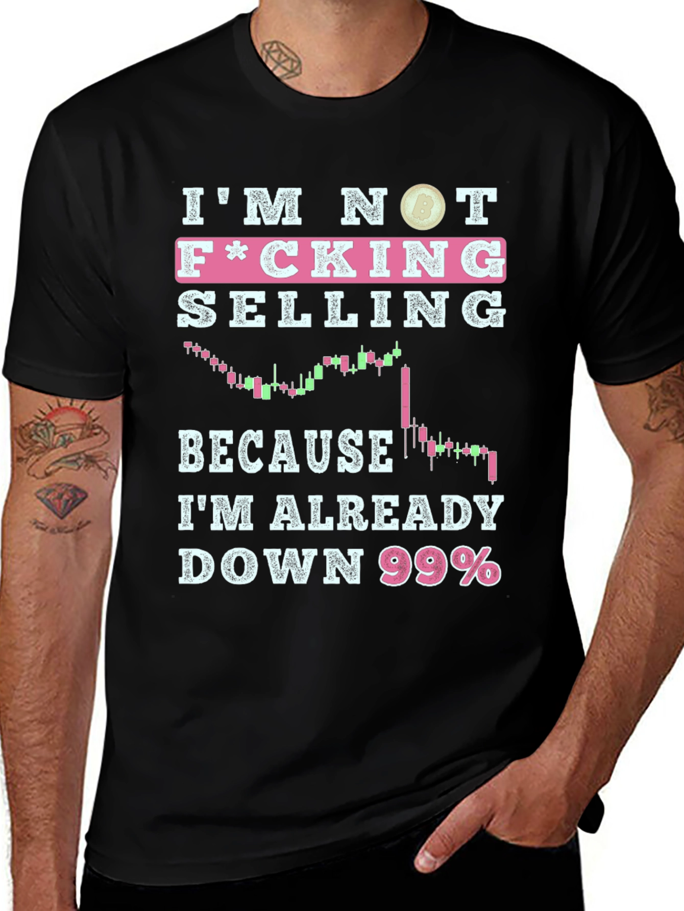 Im Not Selling Mens Graphic Tee